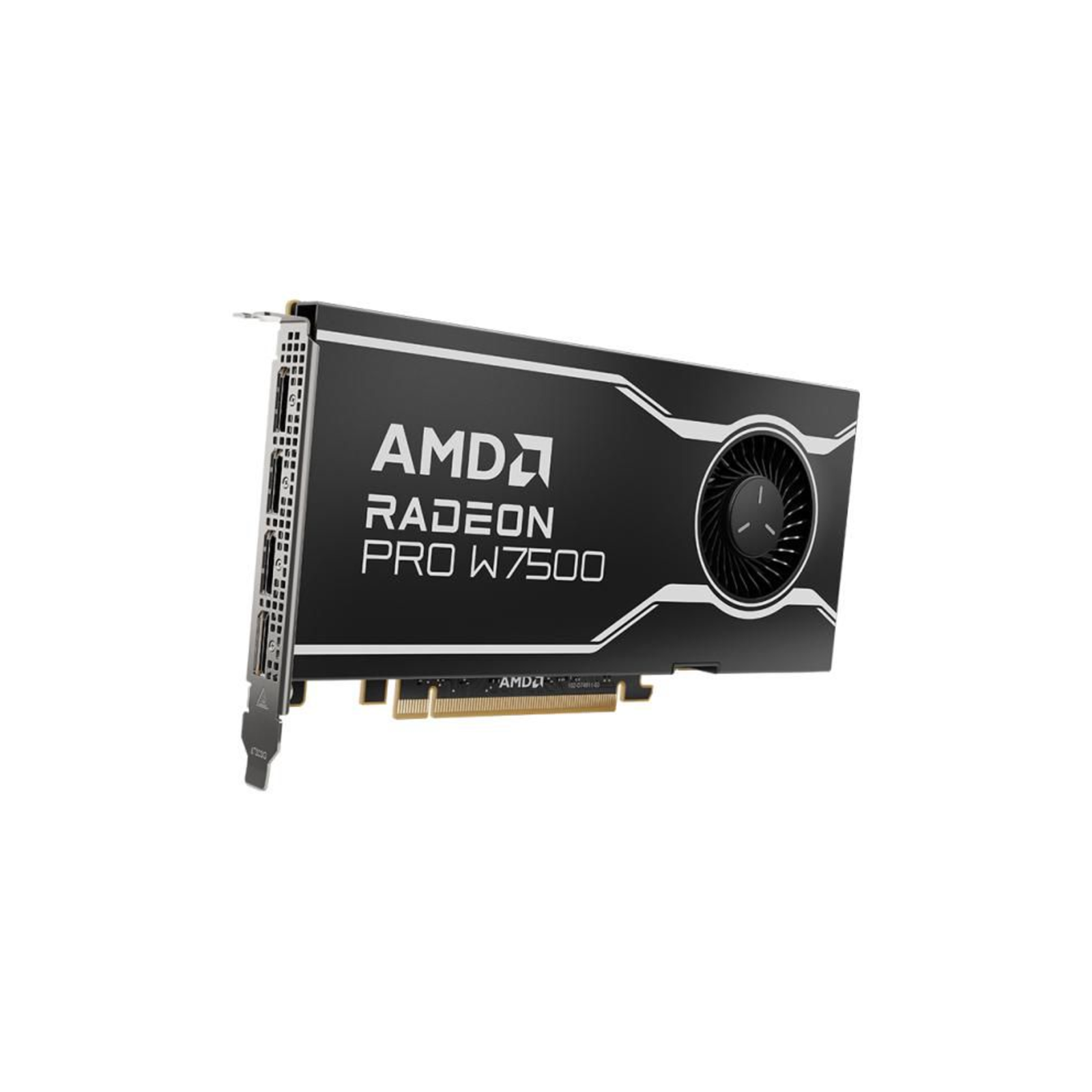 AMD Radeon Pro W7500 8GB GDDR6 4x DisplayPort 2.1 70W PCI Gen4 X8 Graphics Card