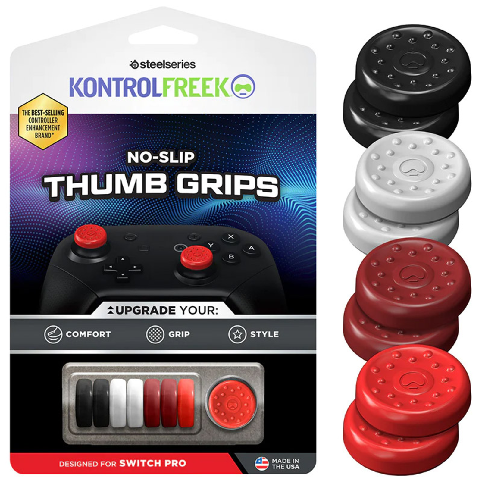 SteelSeries KF Logo UNI Thumbgrip 8p NP