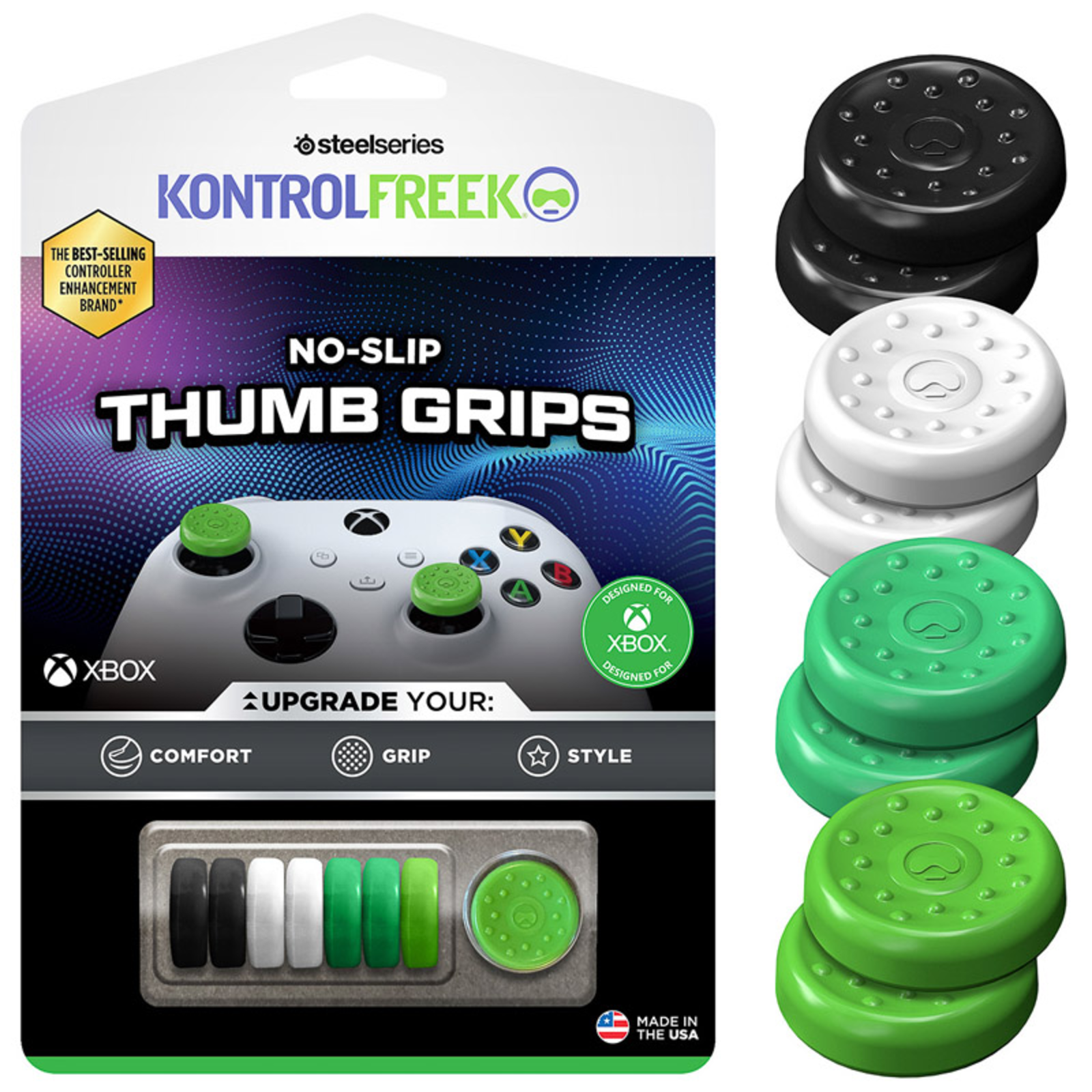 SteelSeries KontrolFreek No-Slip Thumbgrip 8-pack XBX