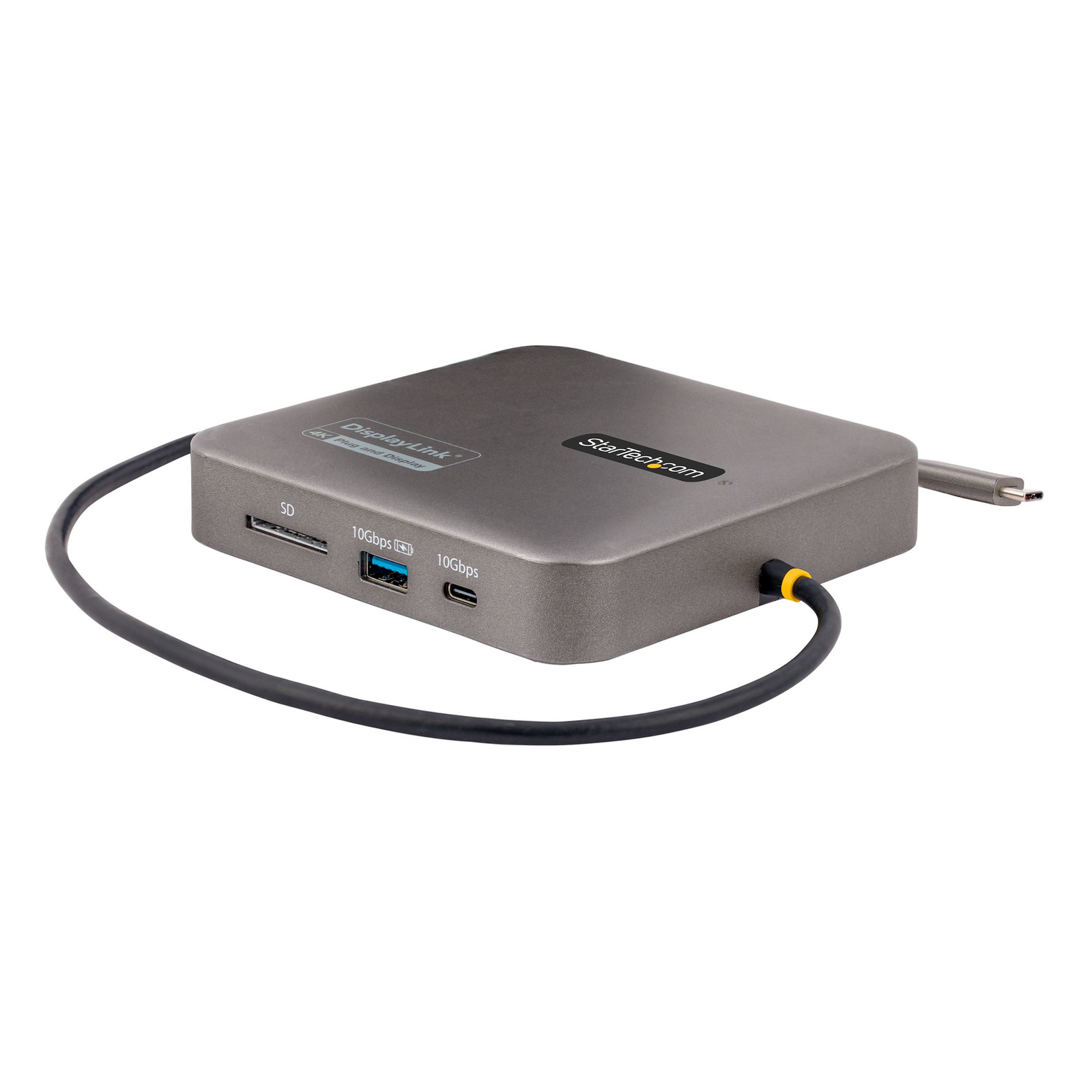 StarTech.com USB-C Multiport Adapter Dual HDMI Video 4K 60Hz 2-port USB-A-USB-C 10Gbps Hub 100W