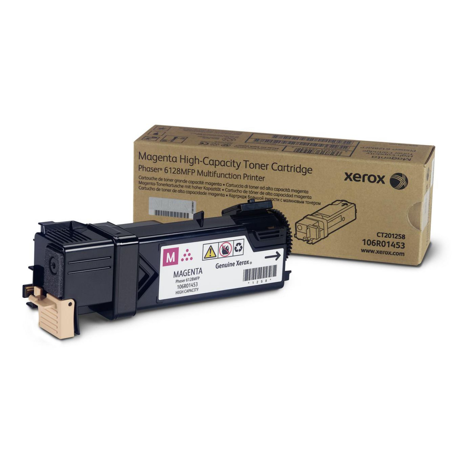 Xerox 106R01453 magenta Toner for Phaser 6128MFP 6128MFP/N 6128MFPV/N