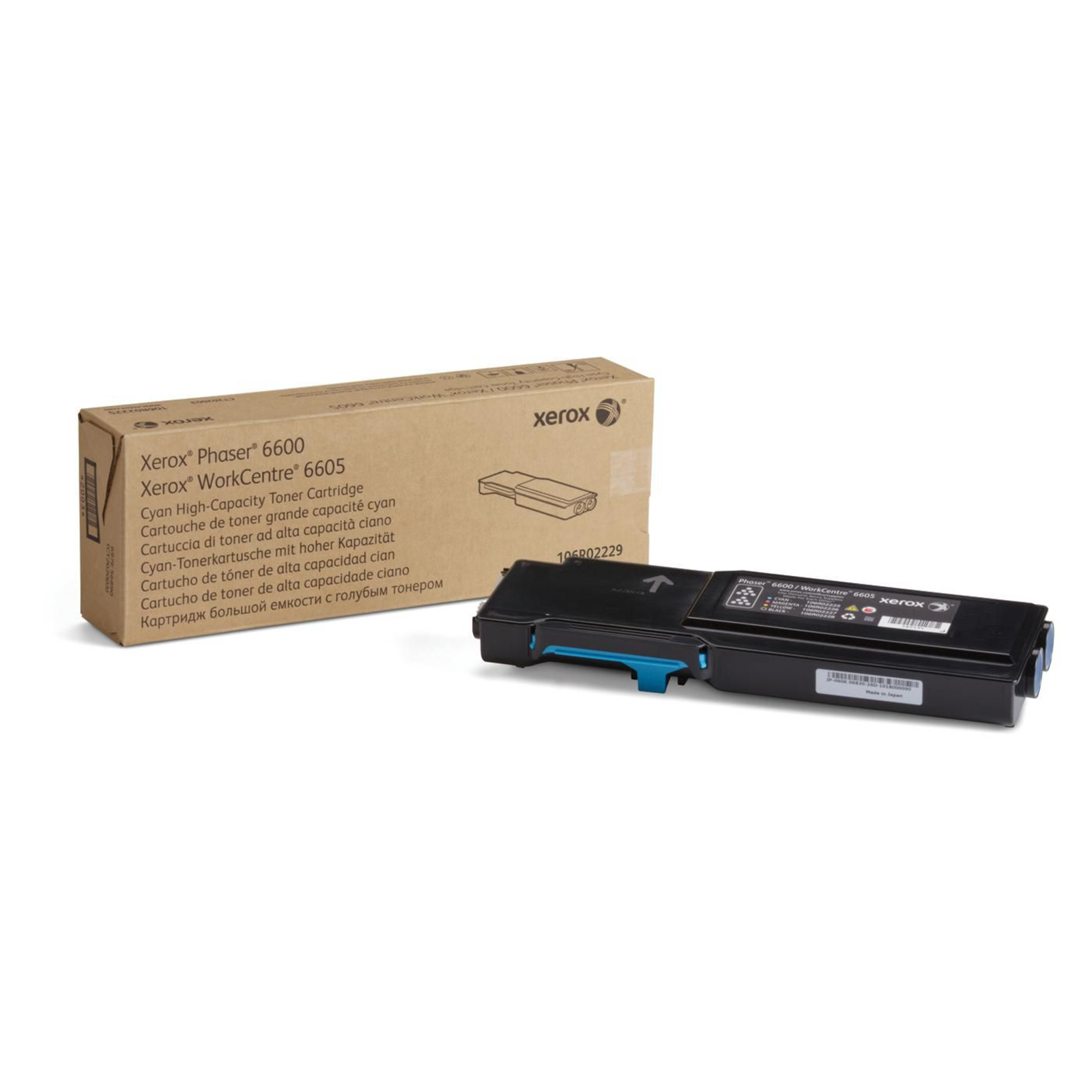 Xerox Toner/cyan High Capacity Yield 6k