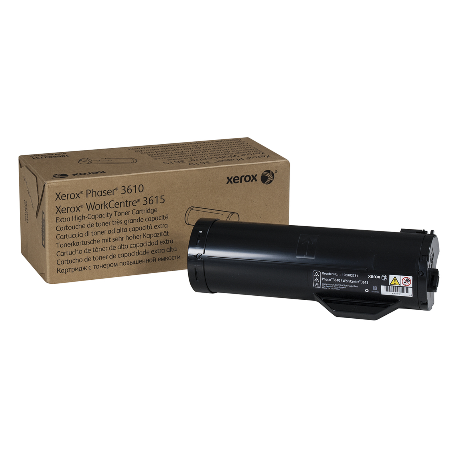 Xerox Toner Black Phaser 3610/ WorkCentre 3615 106R02731