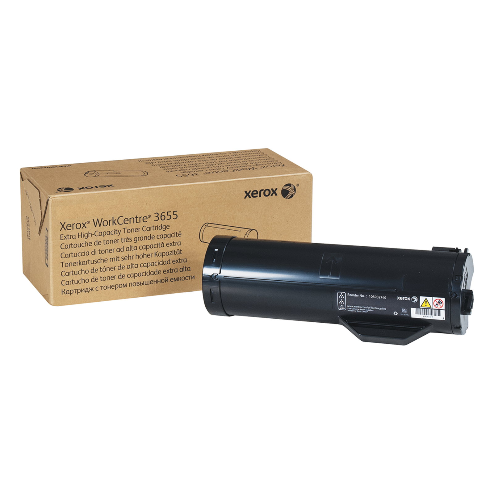 Xerox Toner Cartridge 106R02740 Black