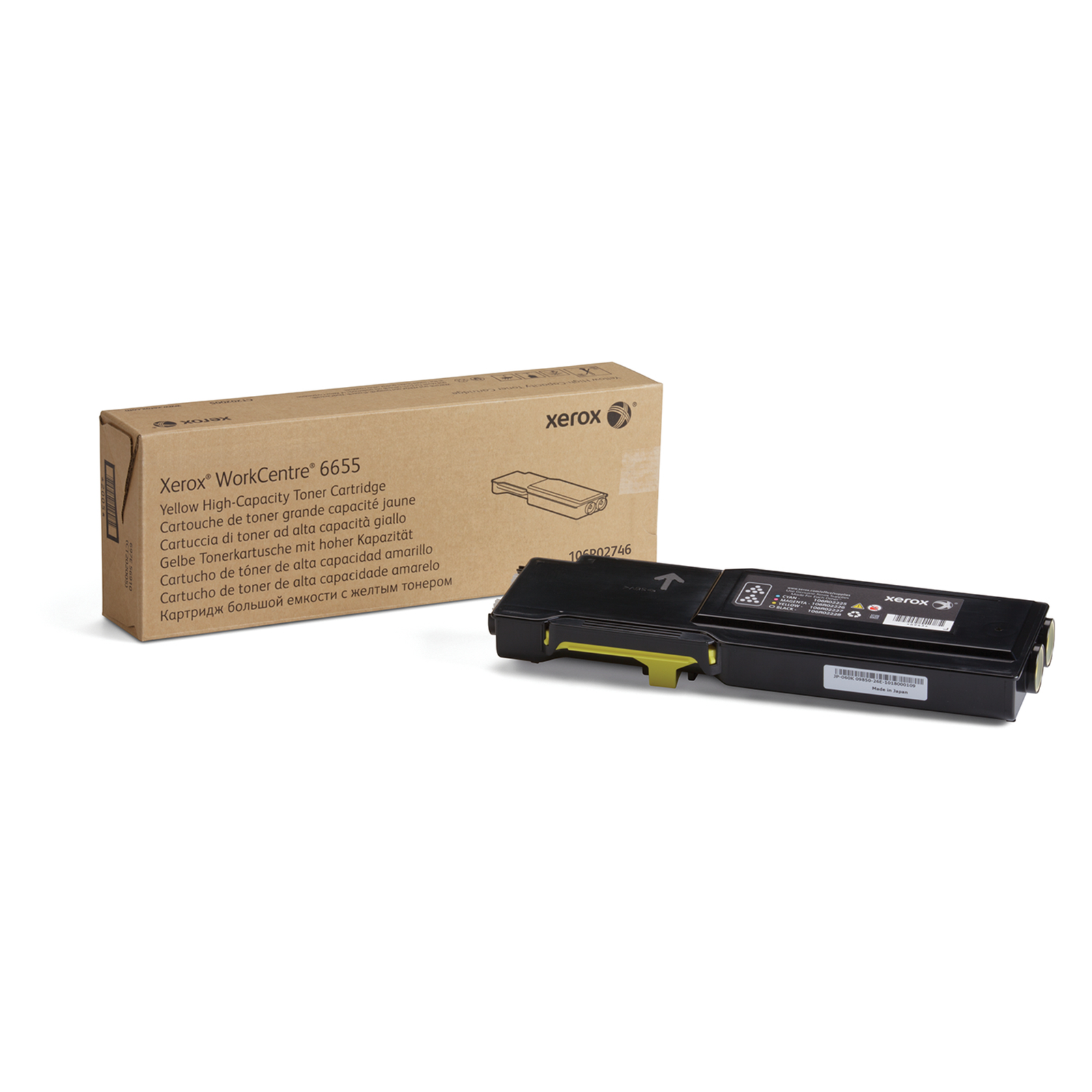Xerox Toner Yellow WorkCentre 6655 106R02746