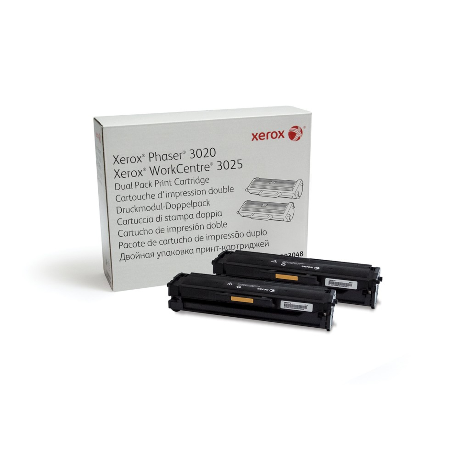 Xerox Toner Pro 3020 3025 3,000 Pp Black