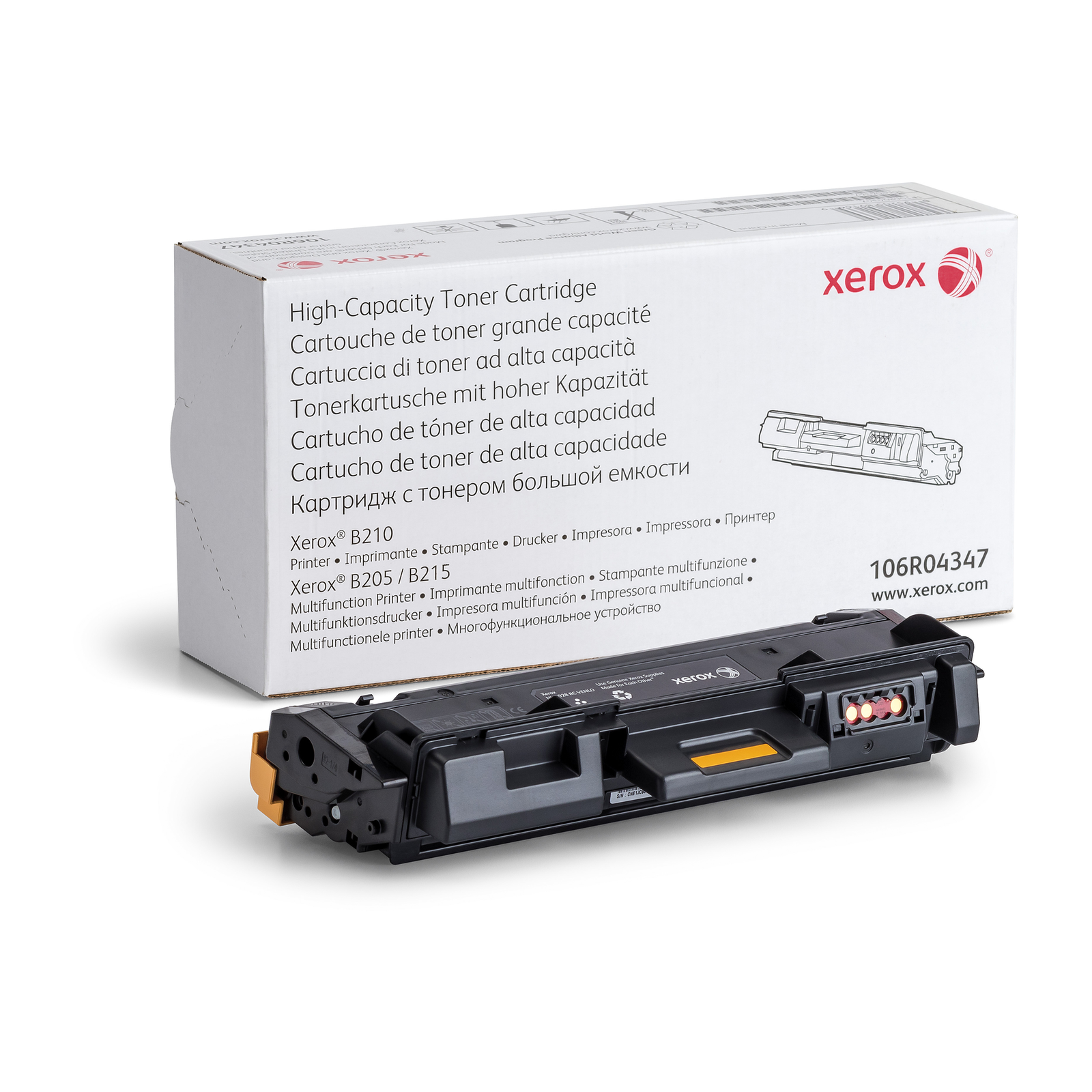 Xerox B215 High-capacity Black Original Toner Cartridge for B205V/NI. B210/DNI. B210V/DNI. B215V/DNI