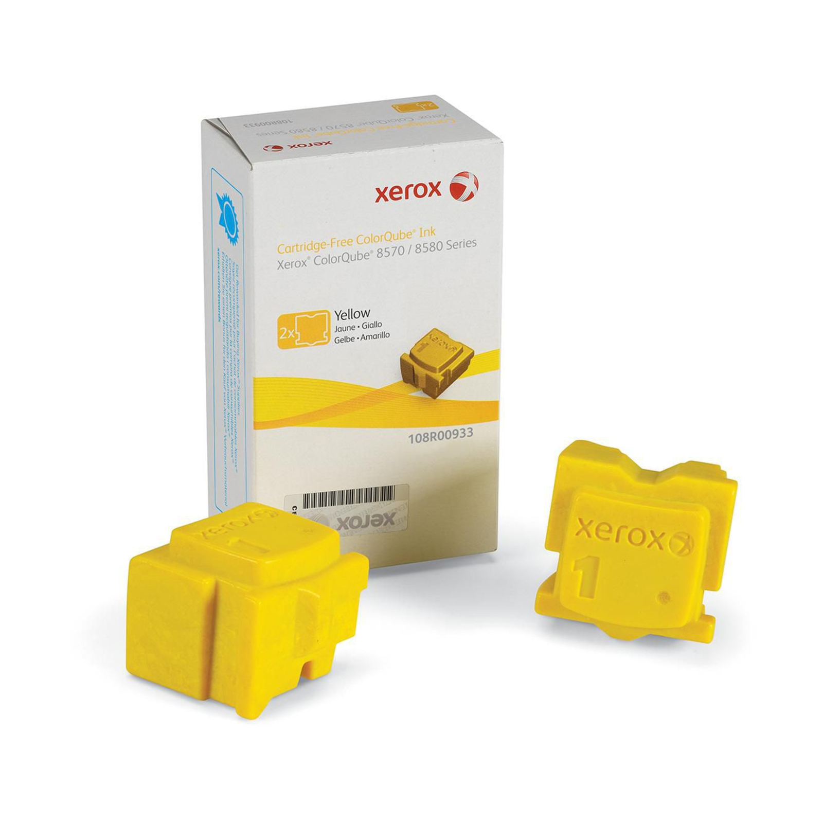 Xerox ColorQube 8570/8580 Ink Yellow 2 Sticks