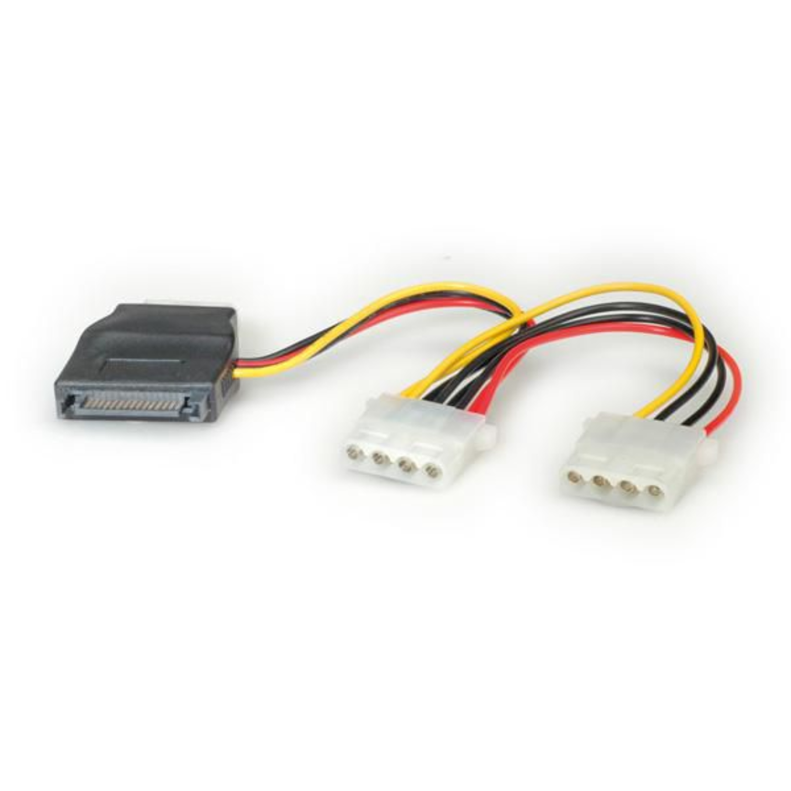 ROLINE Y-adapter Cable Power Splitter Internal Power Supply 4-pin (F)
