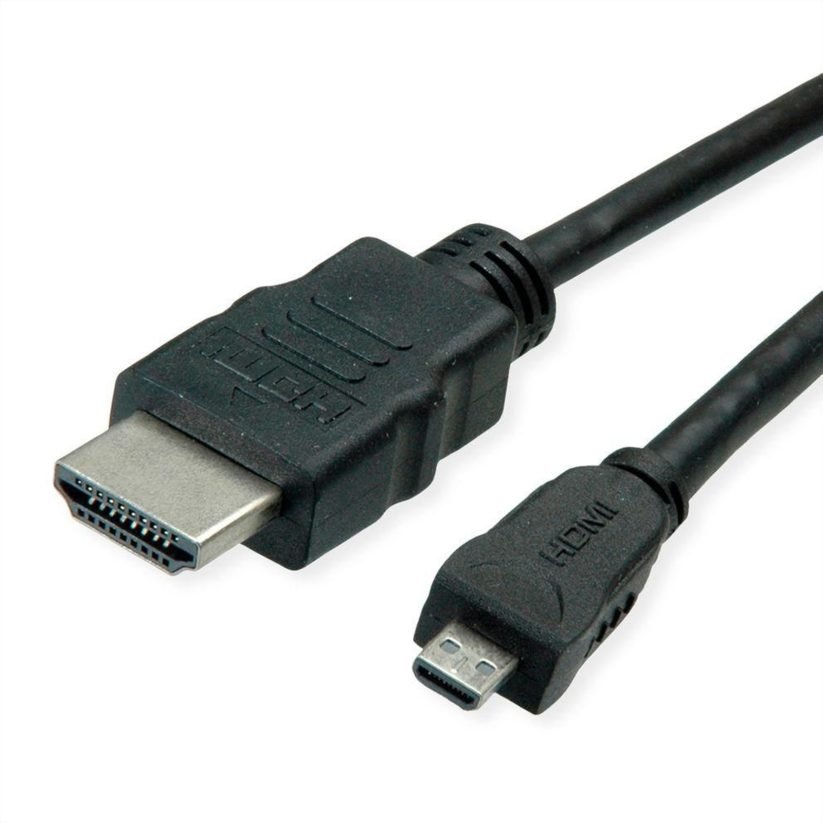 ROLINE GREEN HDMI High Speed Cable with Ethernet HDMI ST Micro HDMI ST 2 M