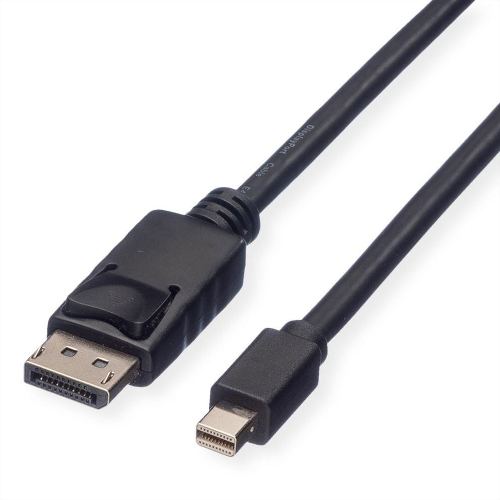 ROLINE GREEN DisplayPort Cable DP ST Mini DP ST TPE Black 1 M