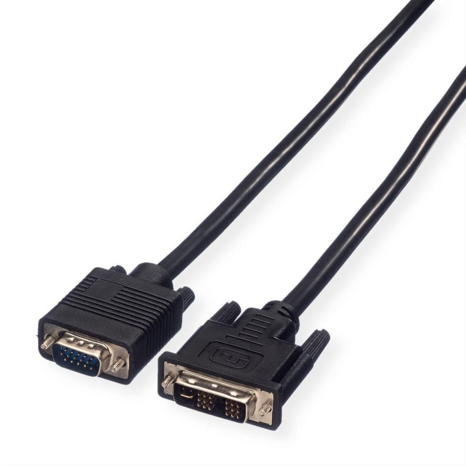 VALUE Video Cable HD-15 (VGA) (M) to DVI-A (M)