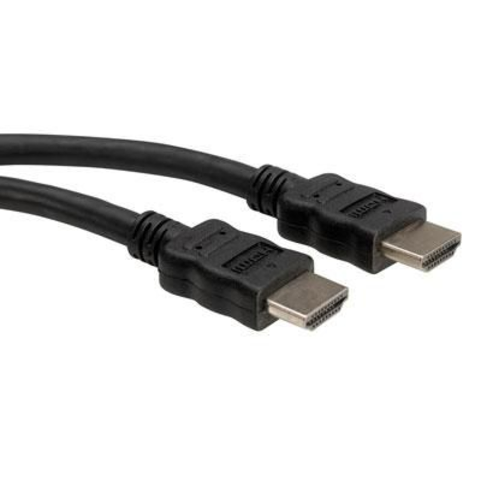 Value HDMI Connection Cable HDMI-A Plug 1.00 M Black 11.99.5541 4K UHD Shielded HDMI Cable
