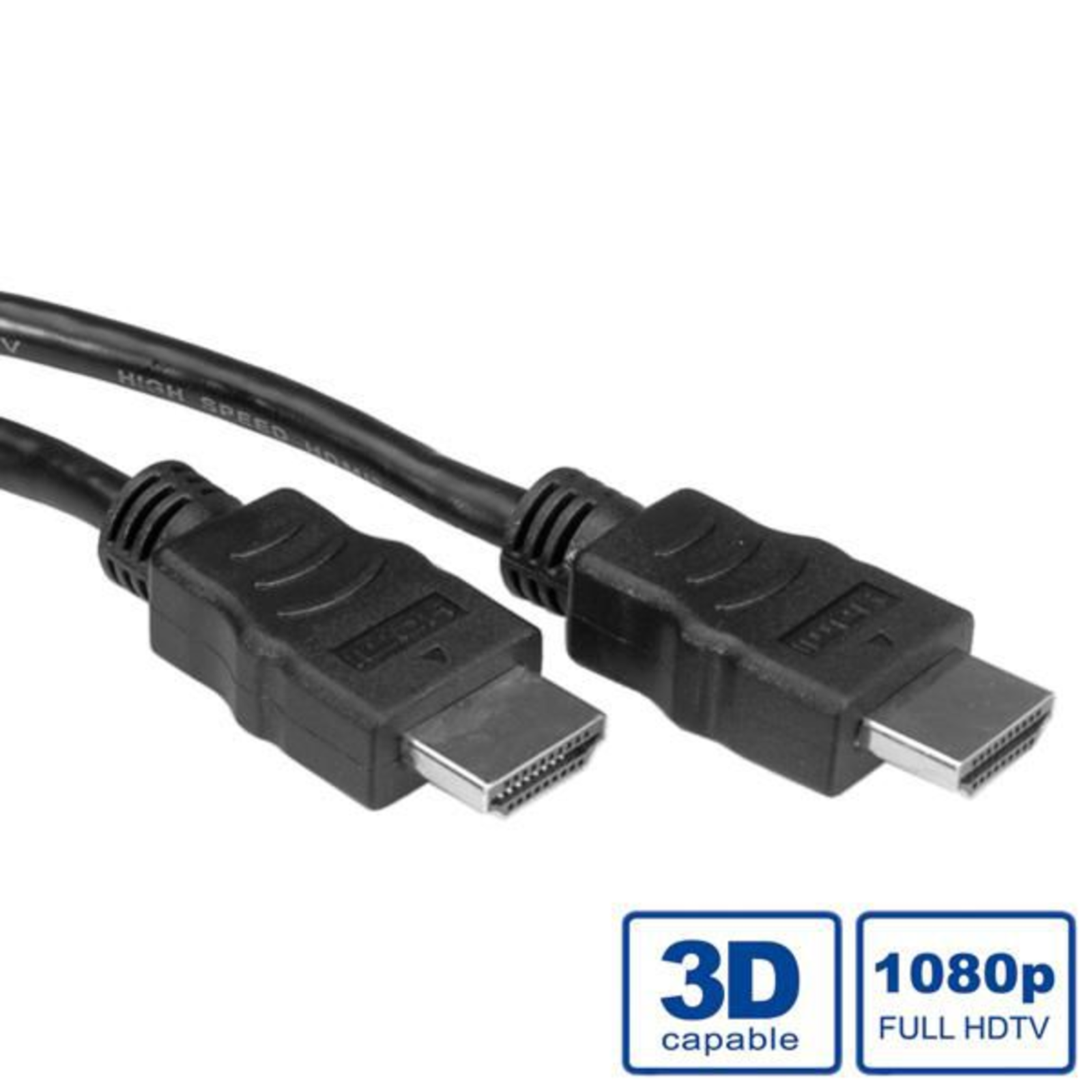 VALUE HDMI High Speed Cable with Ethernet Black 7.5 M