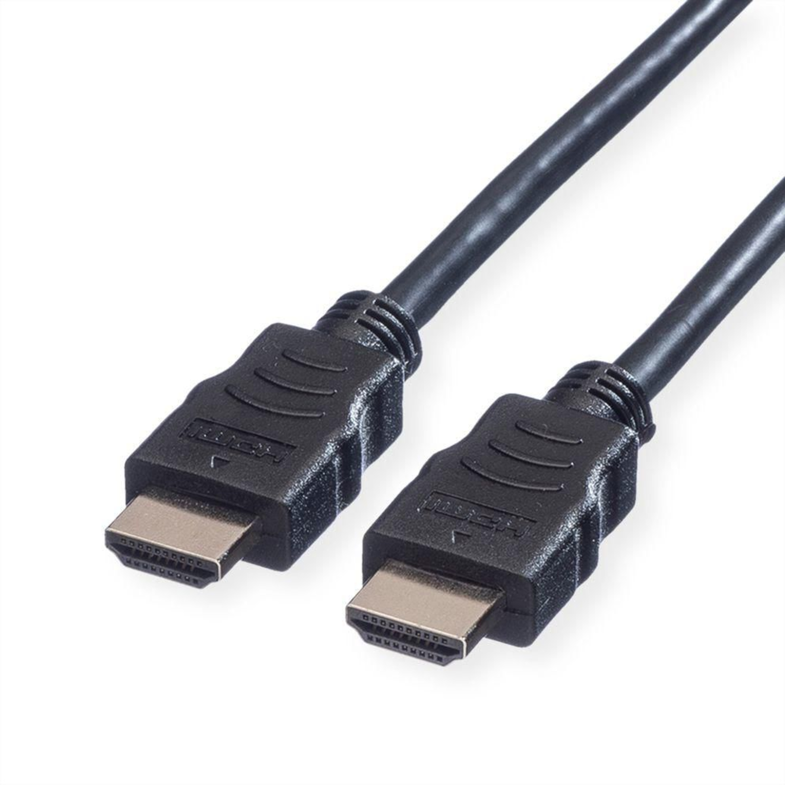 Value HDMI Connection Cable HDMI-A Plug 5.00 M Black 11.99.5545 4K UHD Shielded HDMI Cable