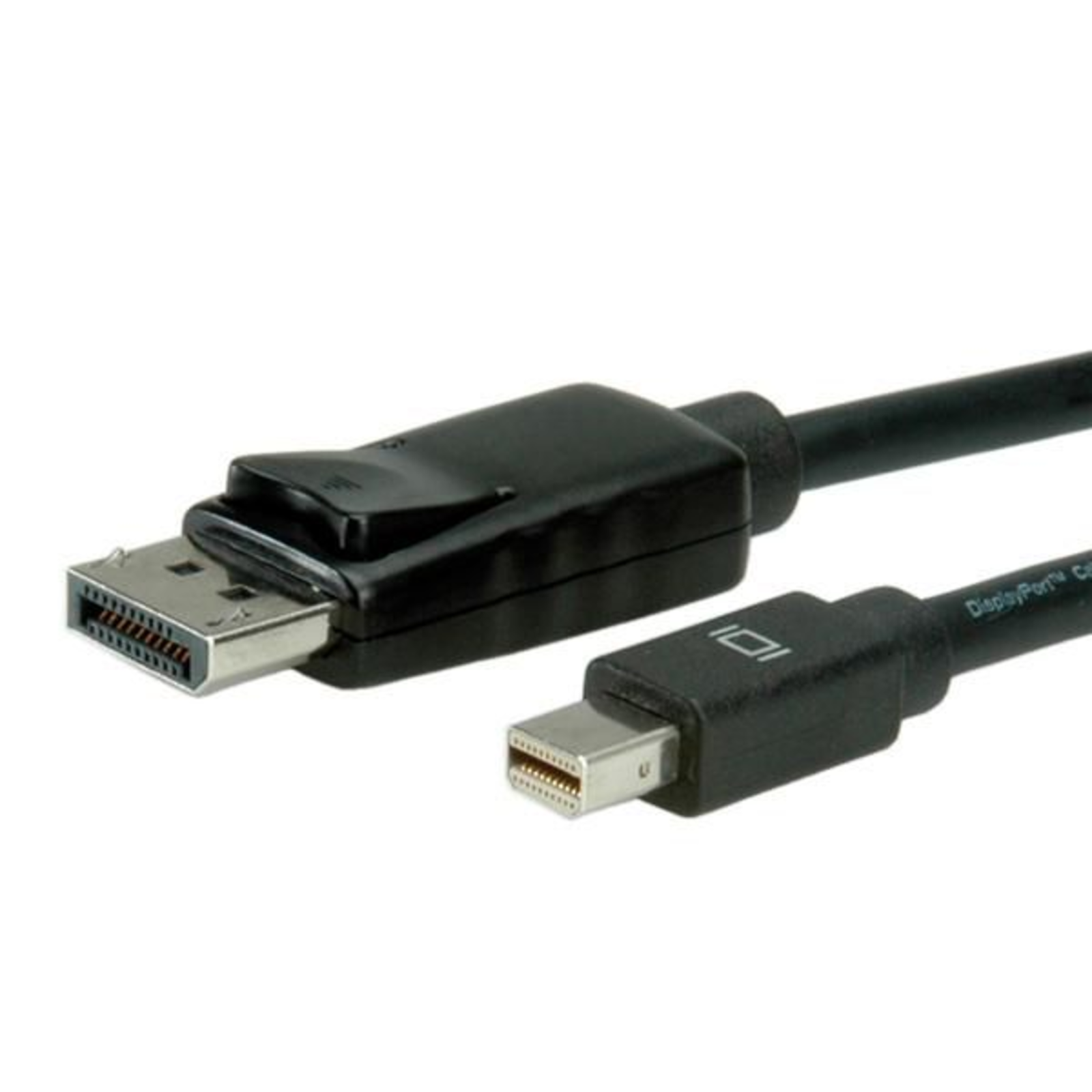Value Mini DisplayPort Adapter Cable Plug 2.00 M Black 11.99.563