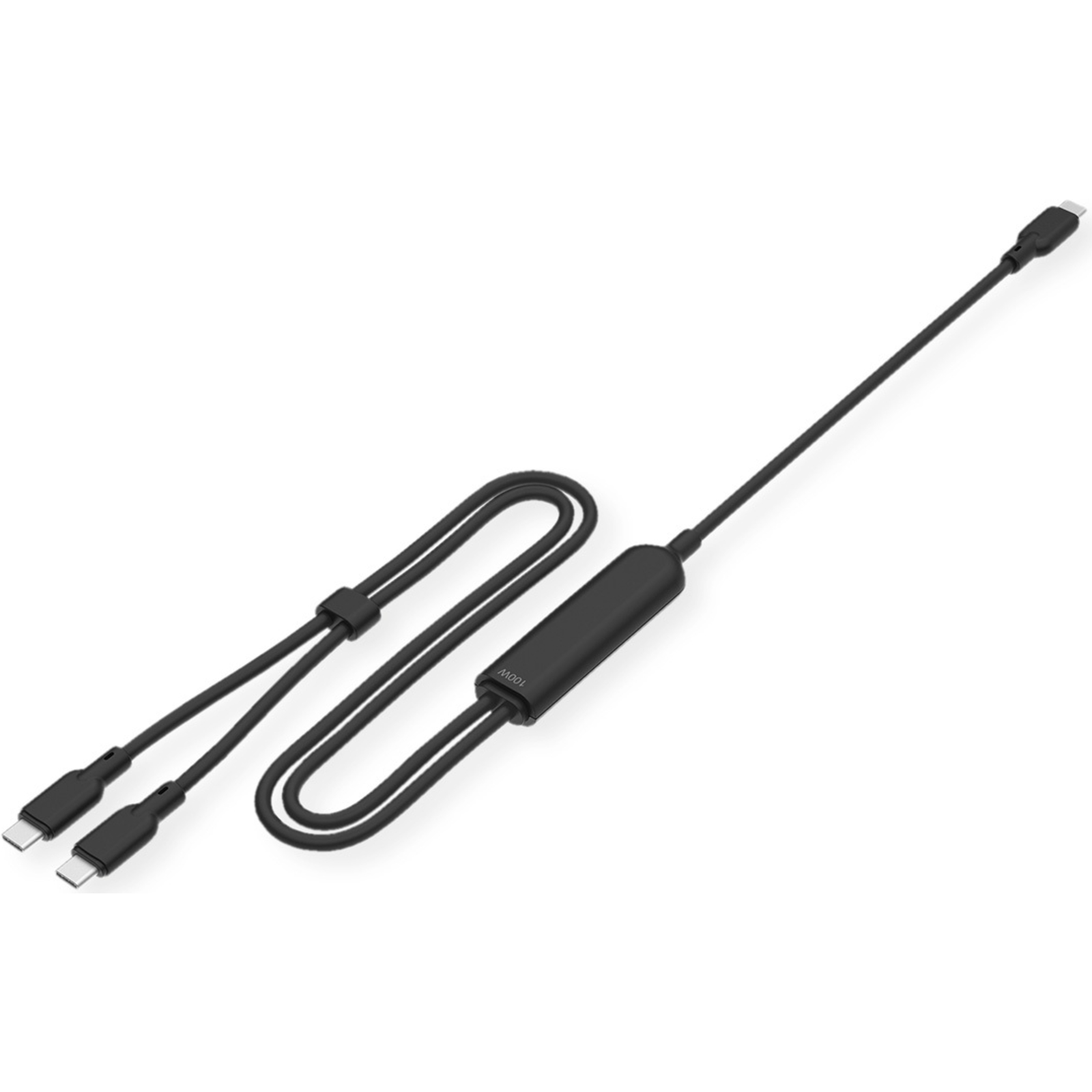 VALUE USB-C Splitter Charging Cable 100W Digital/data