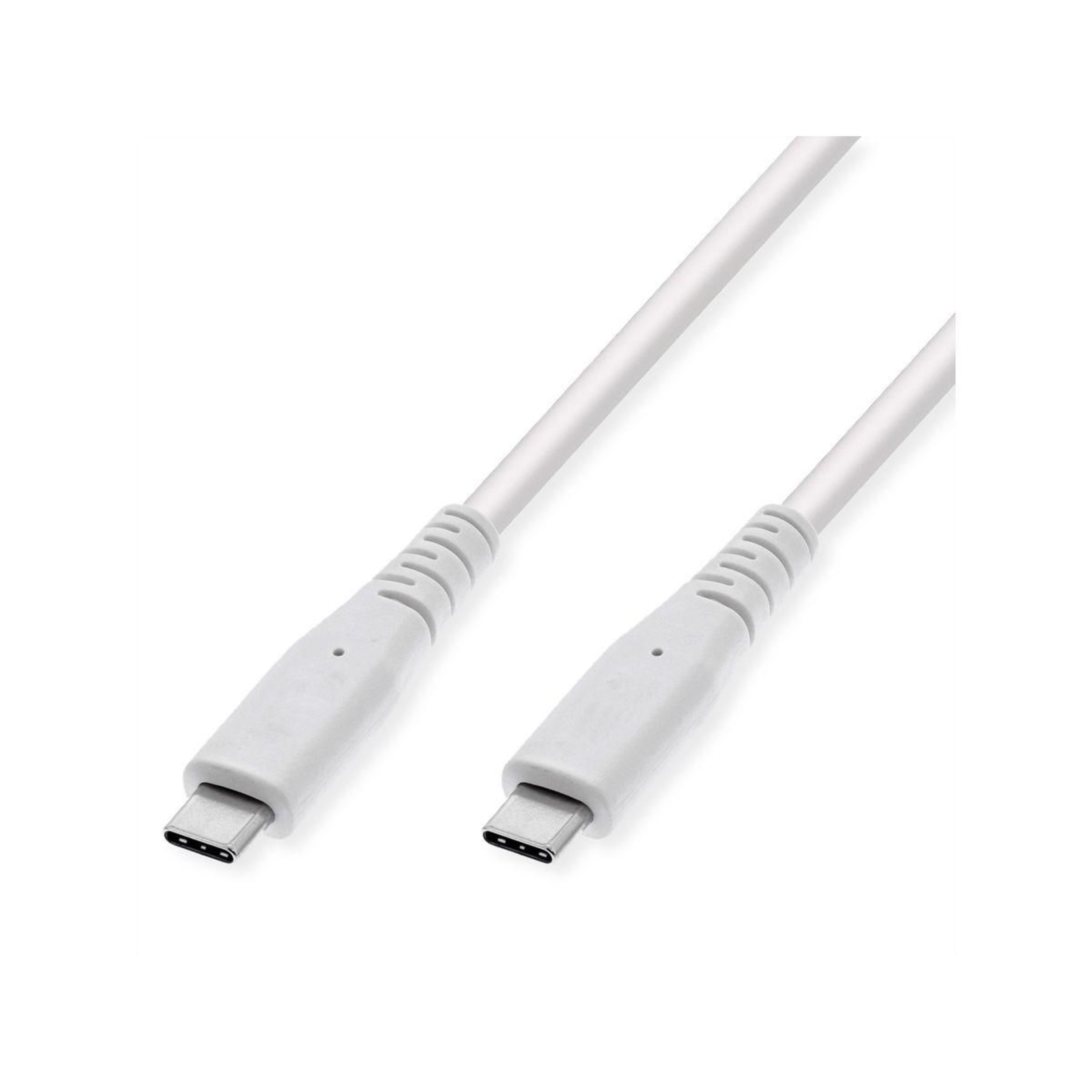 VALUE USB 3.2 Gen 2 Compatible Cable C-C ST/ST 10Gbit/s Emark 60W White 3 M