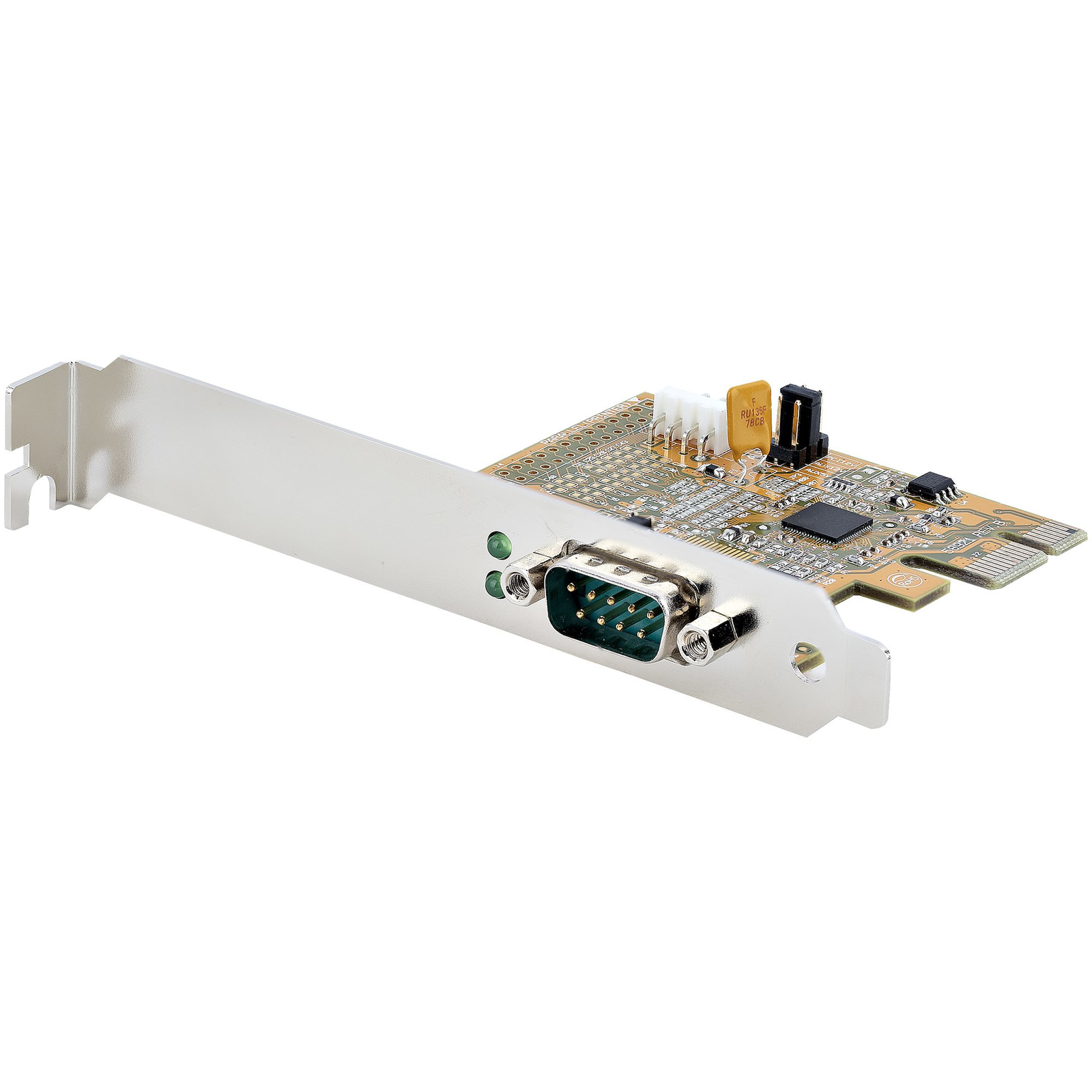 StarTech.com 1-Port PCI Express Serial Interface Card PCIe to RS232 DB9 Card PC Serial