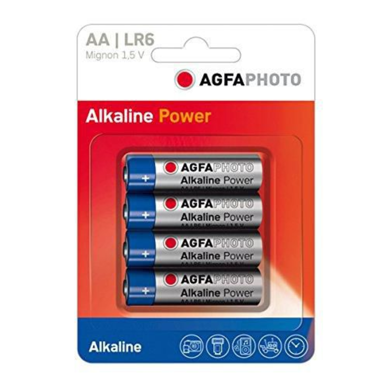 AgfaPhoto Battery 4 X AA Type Alkaline