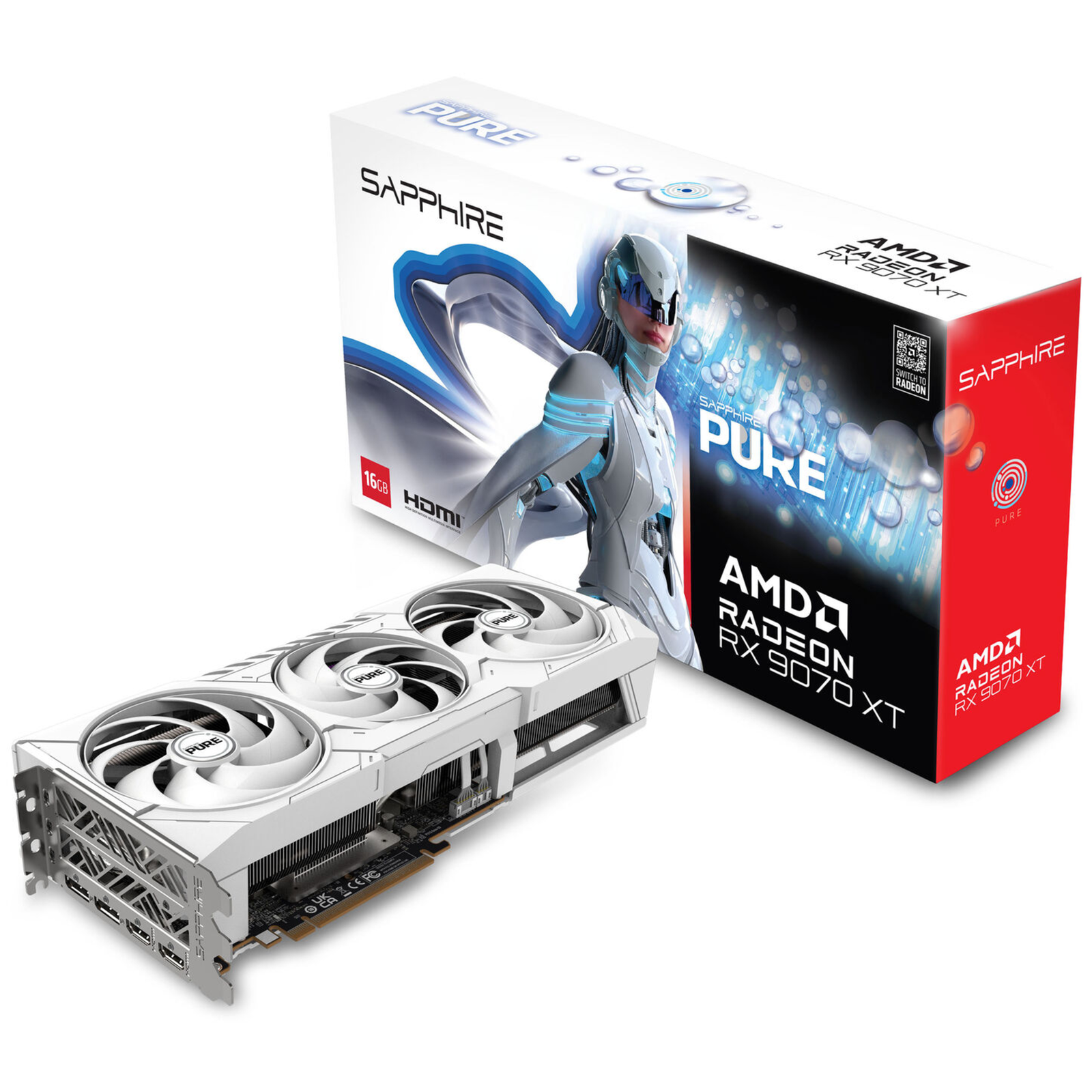 Sapphire Radeon RX 9070 XT Pure OC