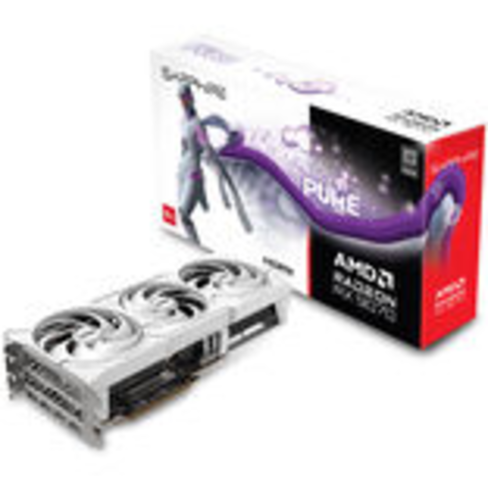 SAPPHIRE PURE AMD RADEON RX 9070 GAMING OC Graphics Card 16GB GDDR6 2x HDMI 2x DP