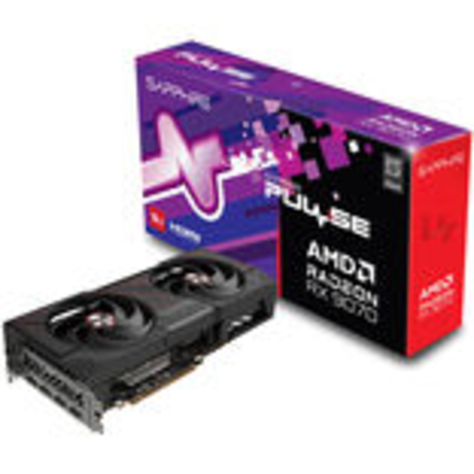 SAPPHIRE PULSE AMD RADEON RX 9070 GAMING Graphics Card 16GB GDDR6 2x HDMI 2x DP