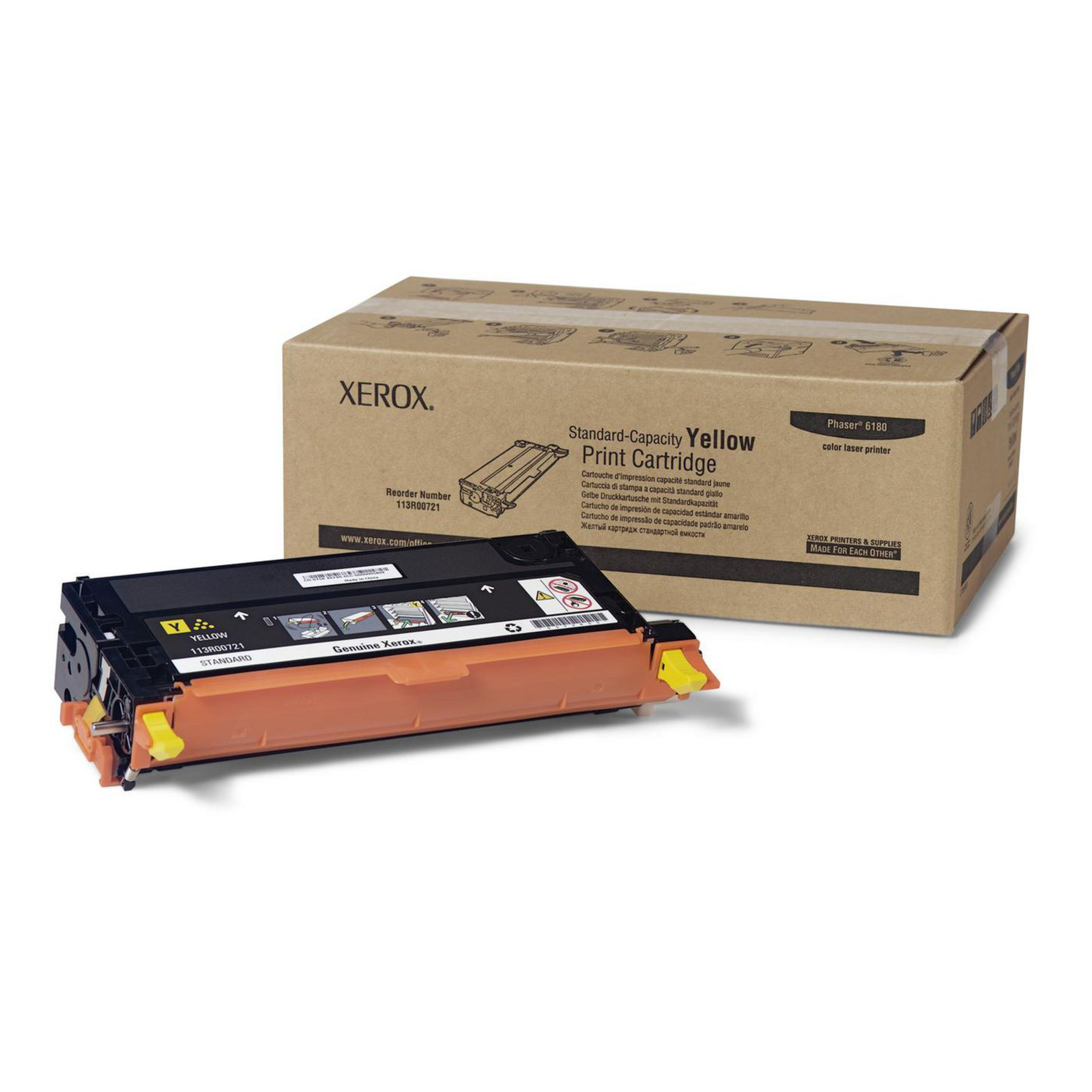 Xerox Toner Cartridge 113R00721 Yellow