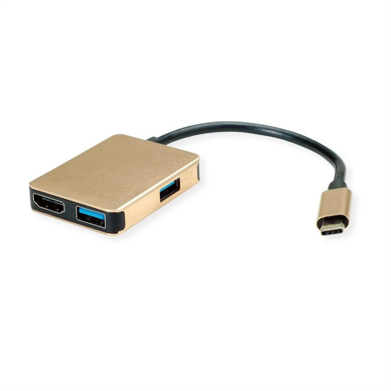 ROLINE 12.02.1120 Wired USB 3.2 Gen 1 3.1 Gen 1 Type-C gold