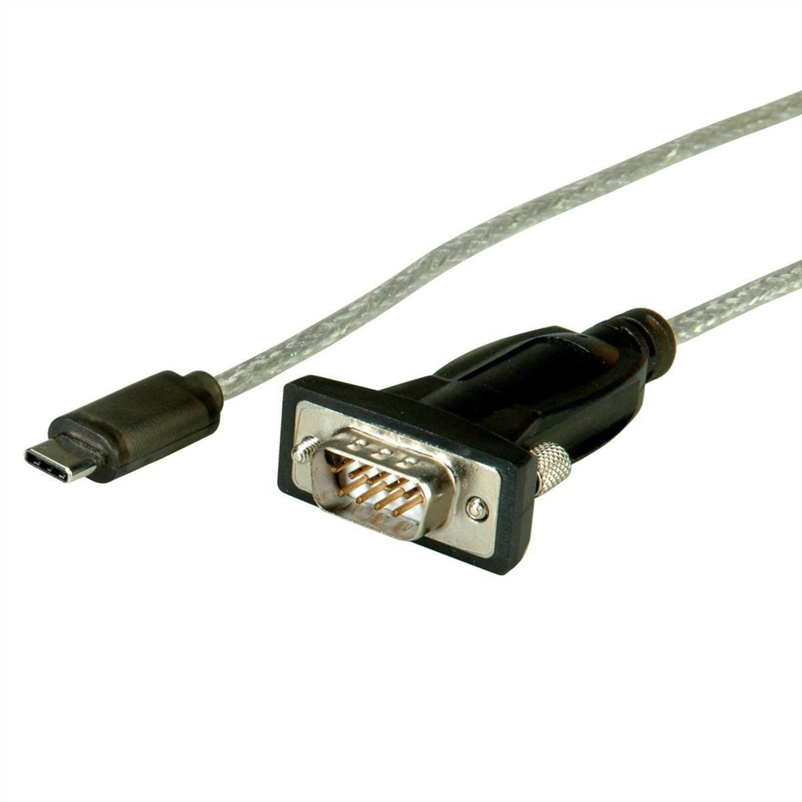 ROLINE Converter Cable USB C-RS232 DB9 1.8m Digital/Data