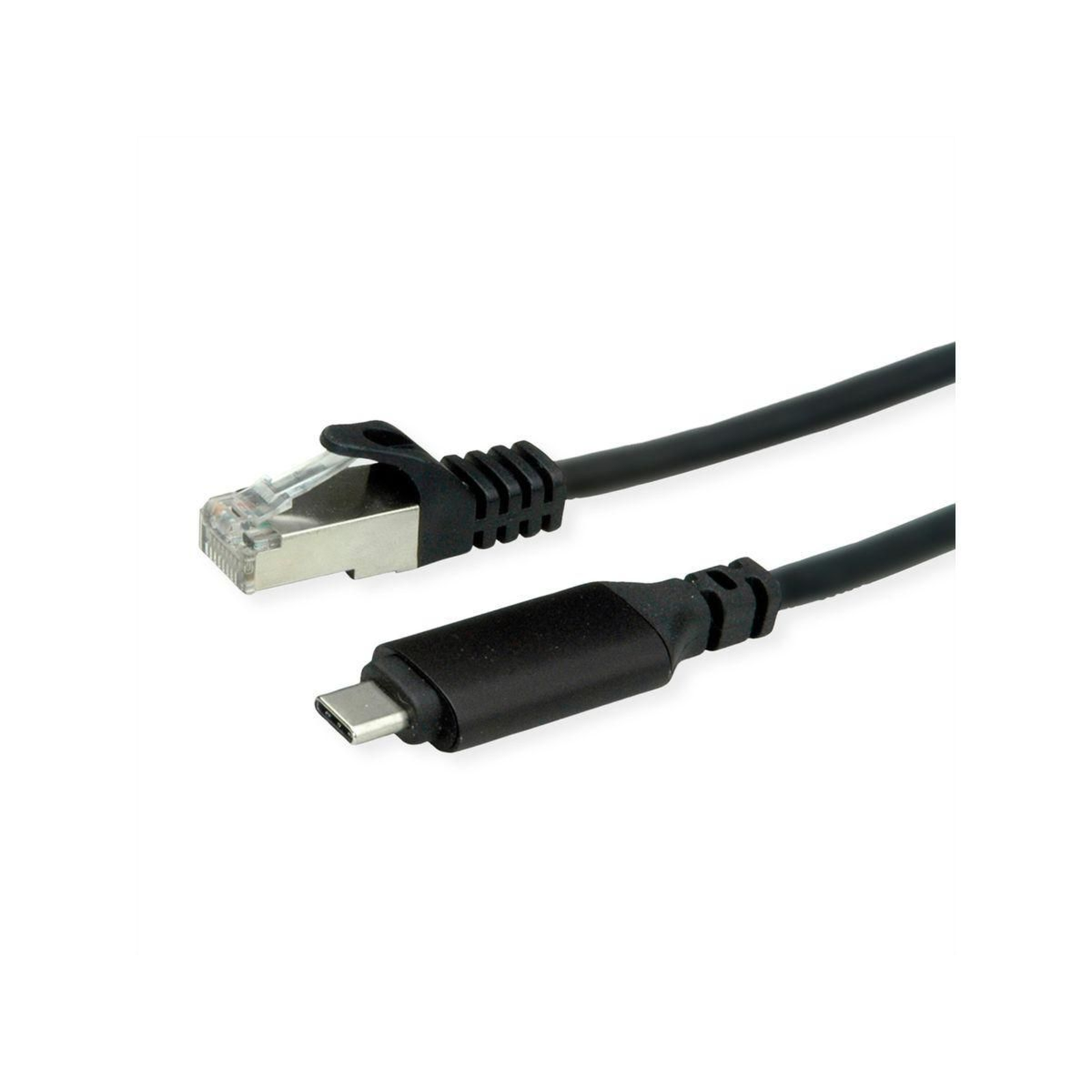 ROLINE USB 3.2 Gen 2 Type C to Gigabit Ethernet Converter Cable Black 3 M