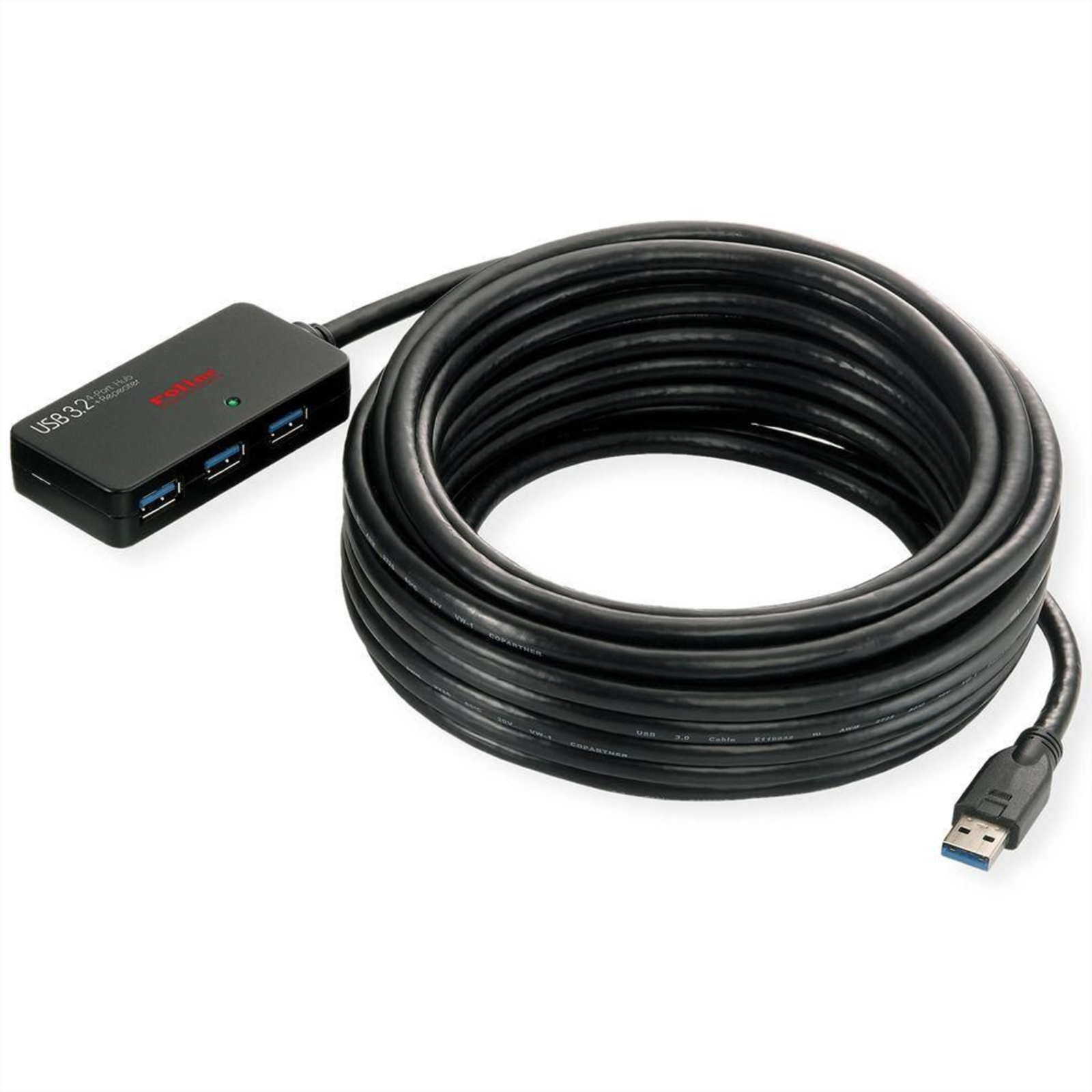 ROLINE 12041098 USB 3.2 Gen 1 3.1 Gen 1 Type-A USB 3.2 Gen 1 3.1 Gen 1 Type-A 5000 Mbits