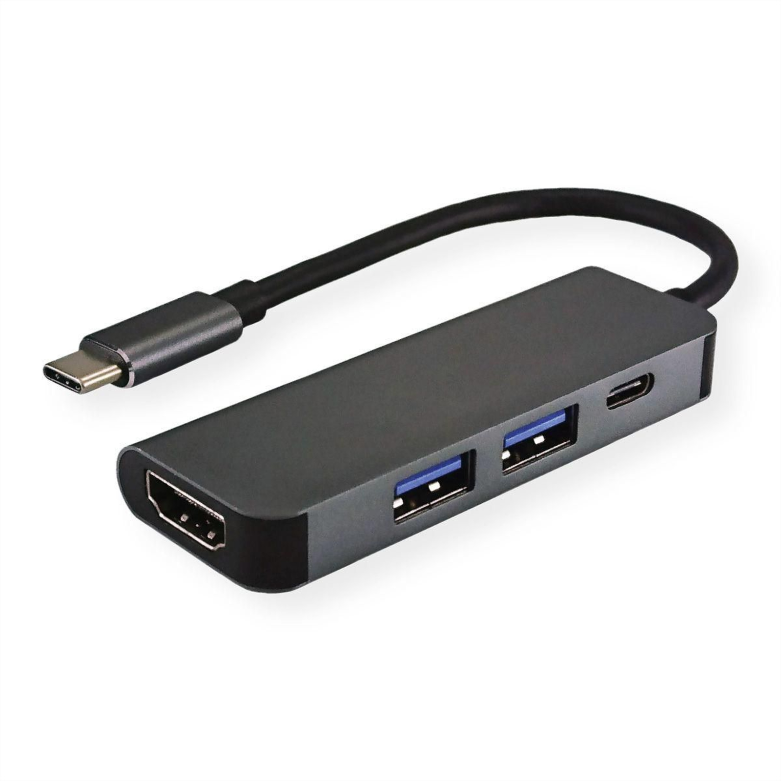 VALUE 12.99.1042 USB 3.2 Gen 1 3.1 Gen 1 Type-C Black HDMI USB 3.2 Gen 1 3.1 Gen 1 Type-A