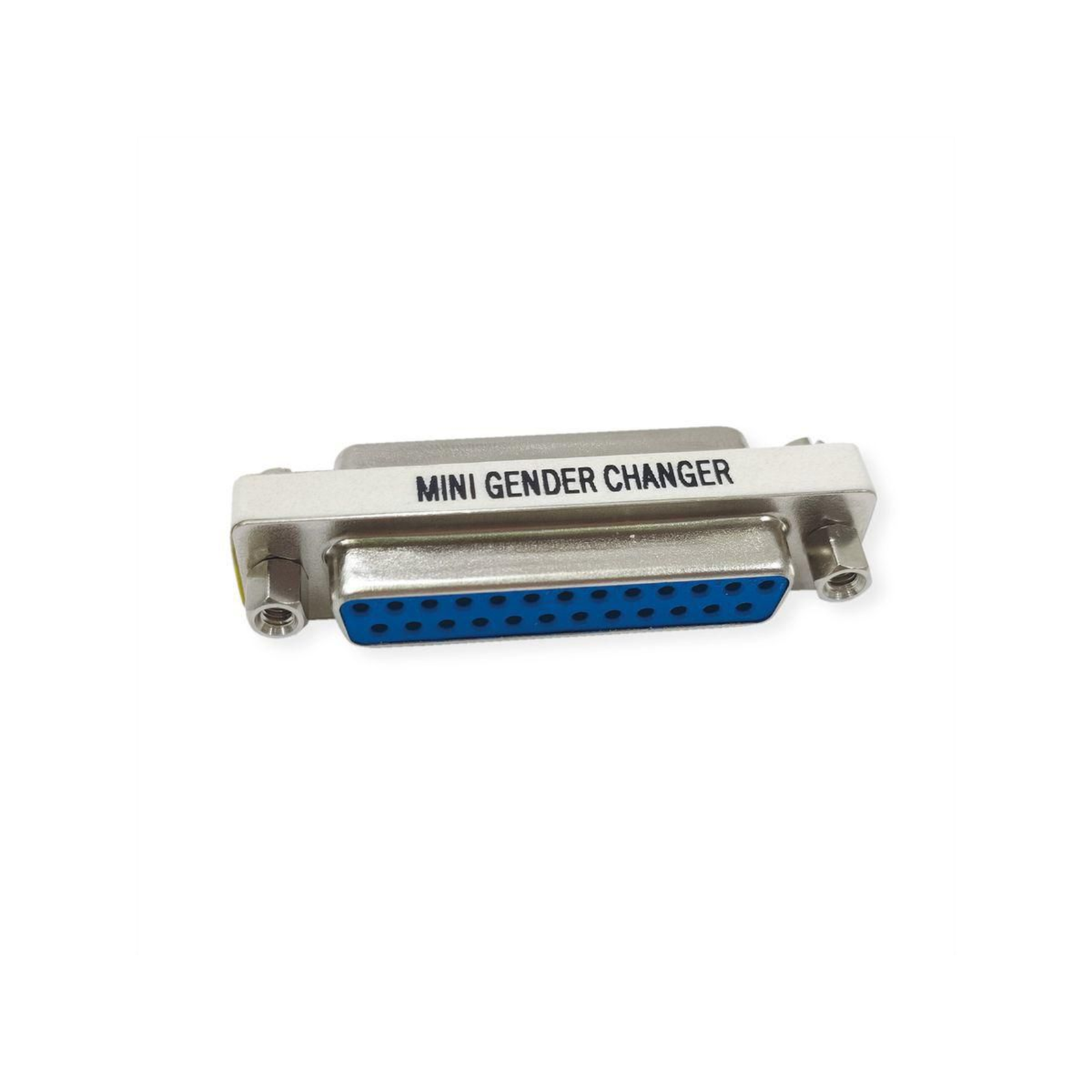 VALUE Mini Gender Changer DB25 BU/BU