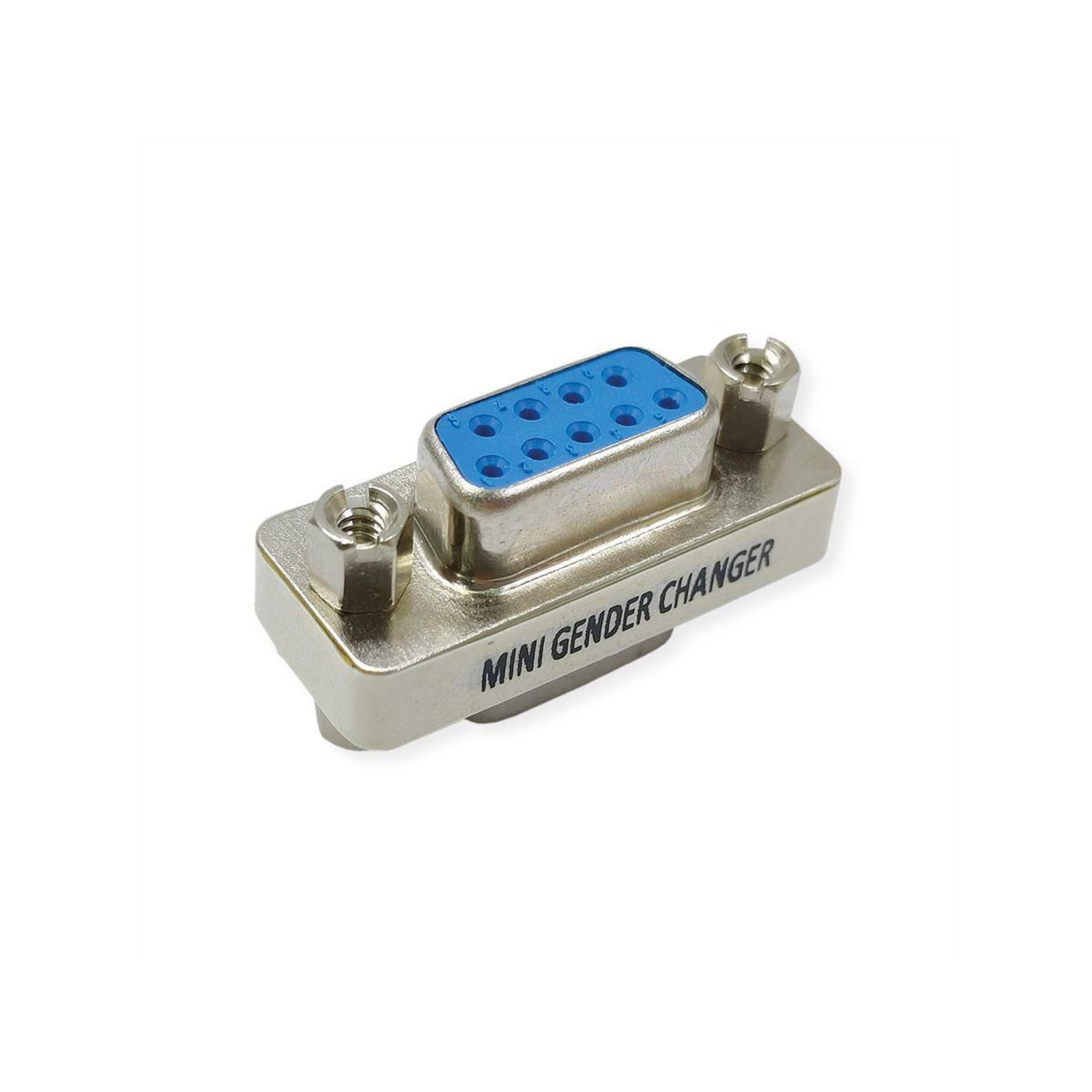 VALUE Mini Gender Changer DB9 BU/BU