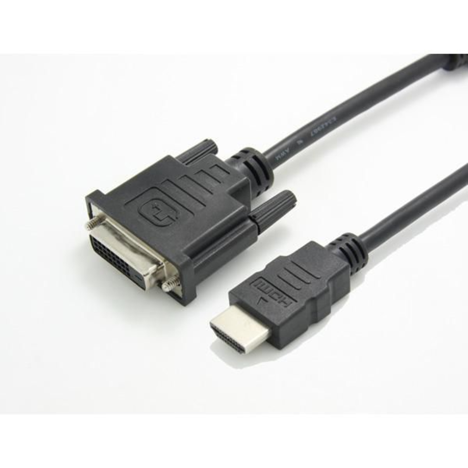 Value HDMI DVI Adapter Cable HDMI-A Plug DVI-D 24+1-pin Plug 0.15 M Black 12.99.3115 HDMI Cable
