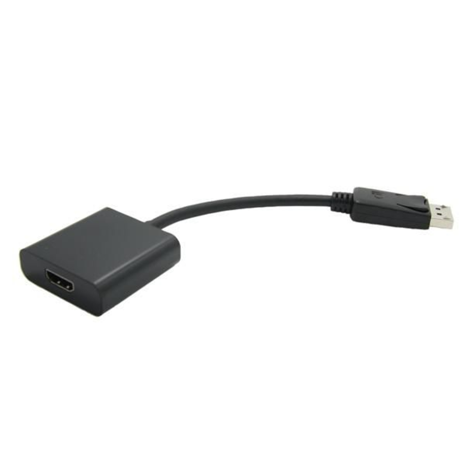Value DisplayPort HDMI Adapter Cable Plug HDMI-A Socket 0.15 M Black
