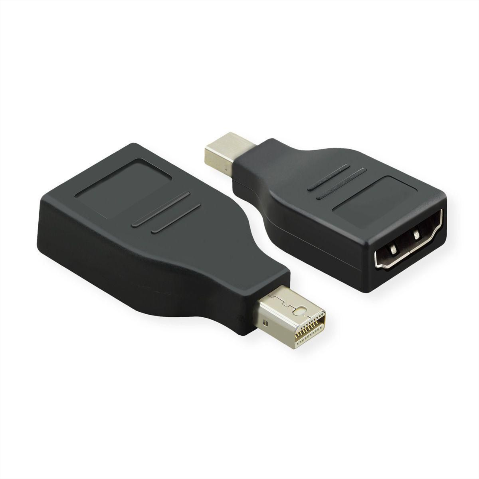 Value 12.99.3159 Adapter (1x Mini DisplayPort Plug 1x HDMI Socket) Black