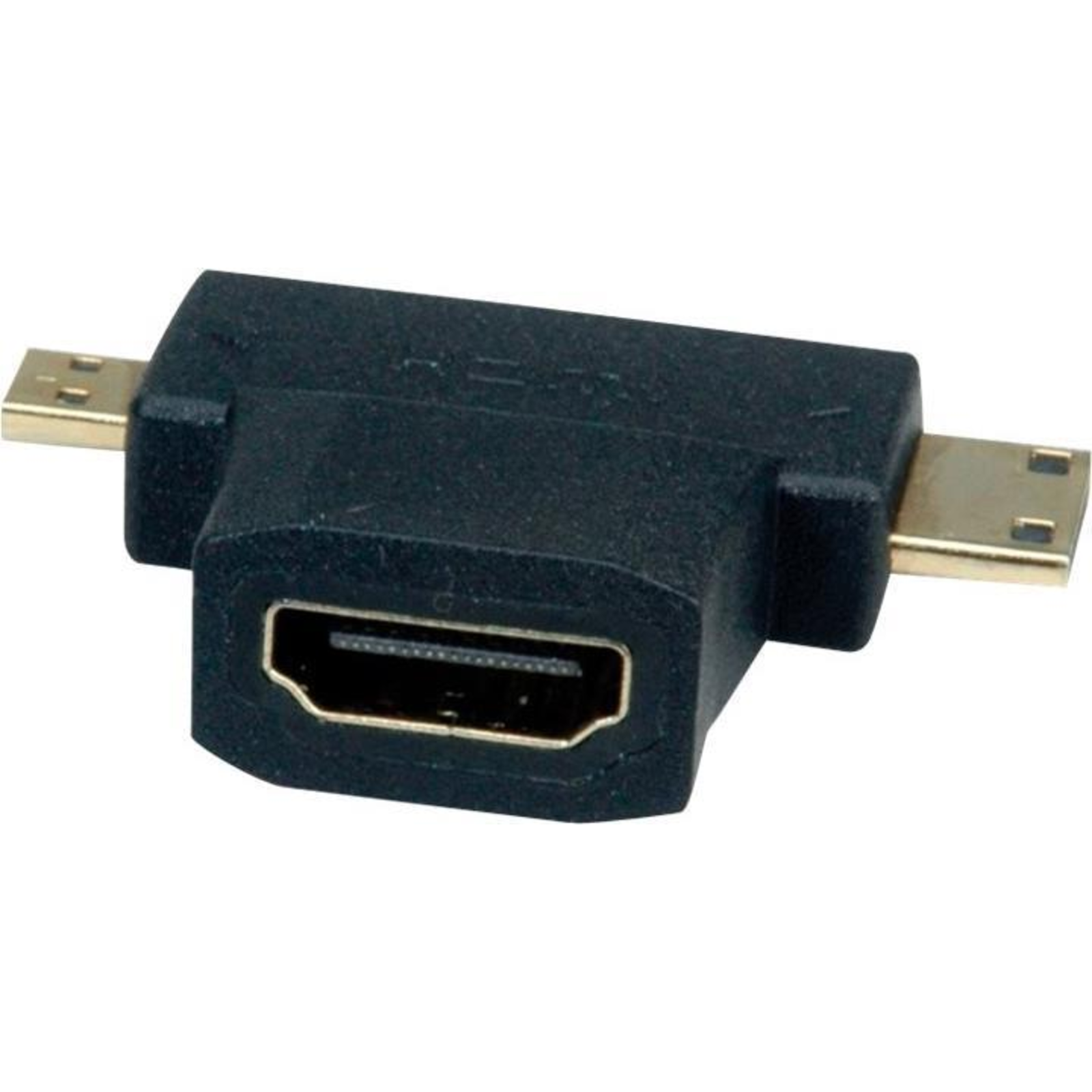 VALUE HDMI Adapter with Ethernet HDMI Female to Mini HDMI Micro HDMI Male