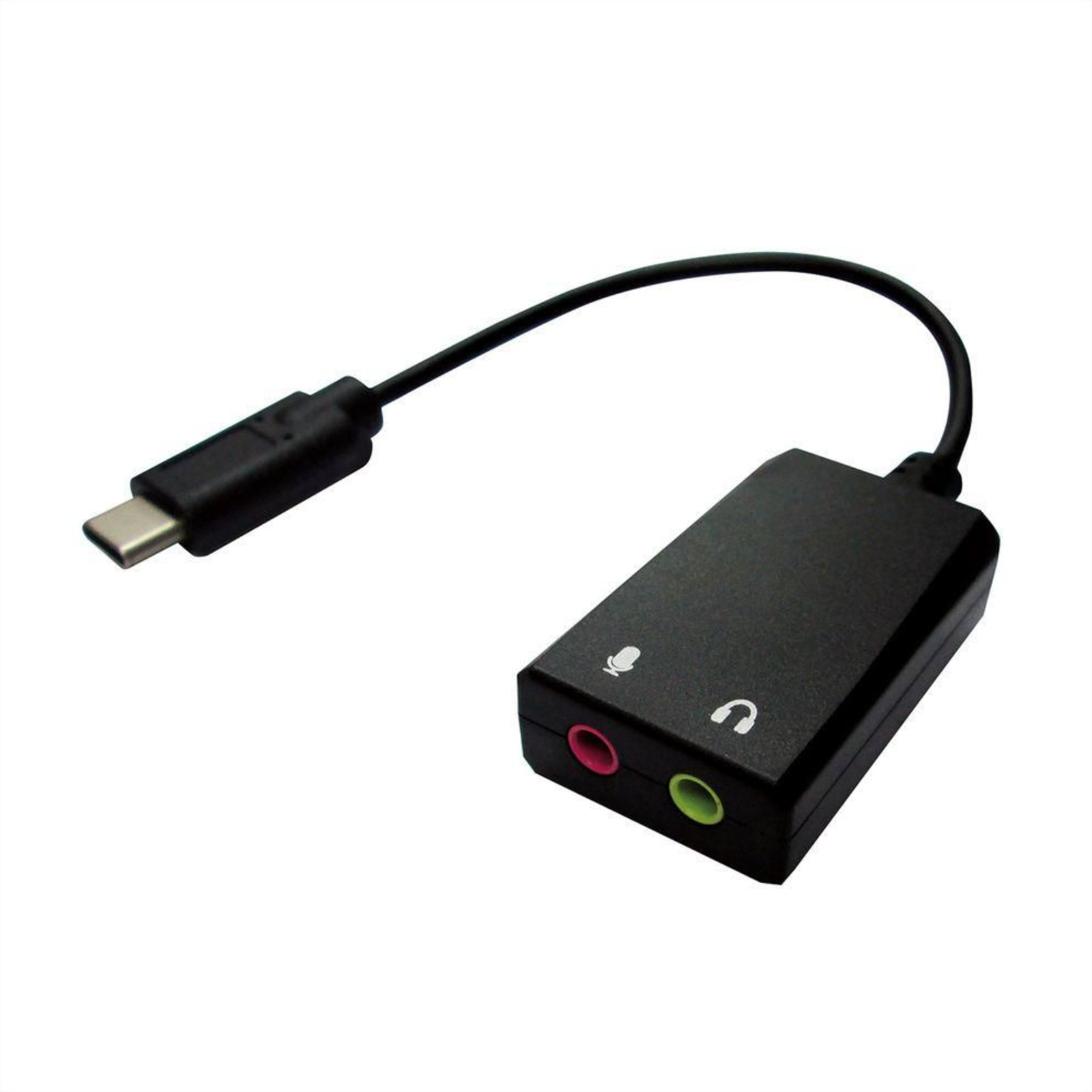 VALUE Audio Input Adapter USB-C Black