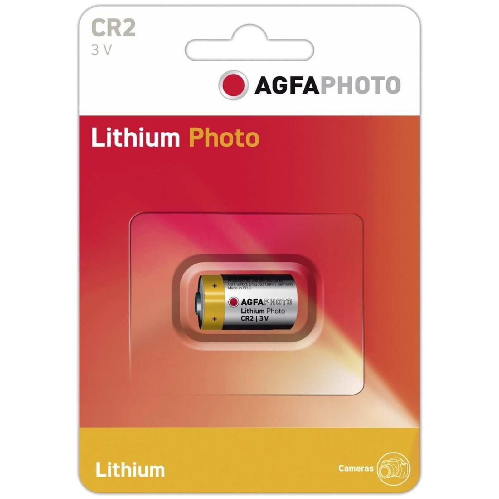 AgfaPhoto Battery CR2 Li