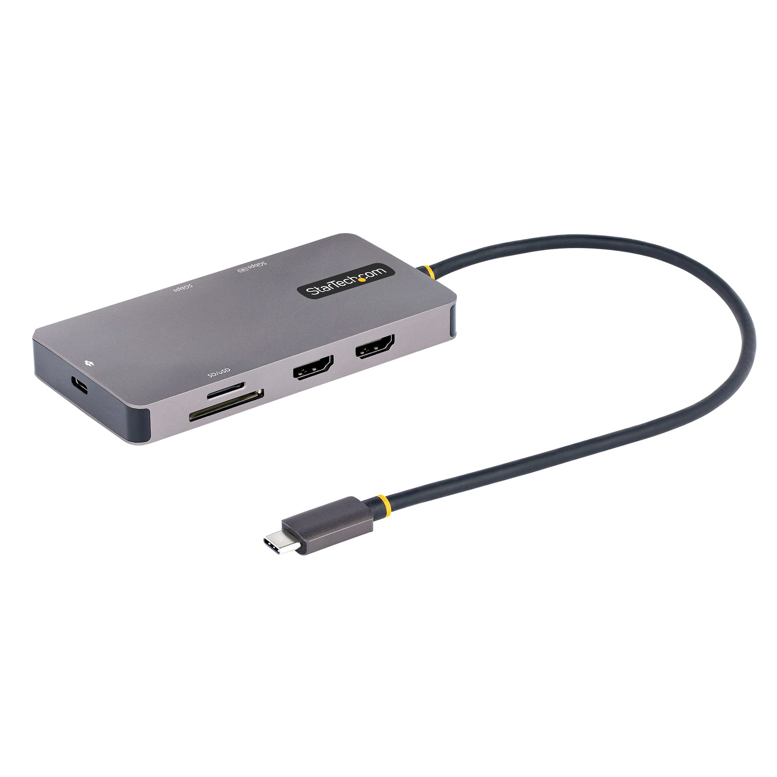 StarTech.com USB C MULTIPORT Adapter 2 HDMI HDMI 4K 60HZ 2PT 5GBPS USB-A