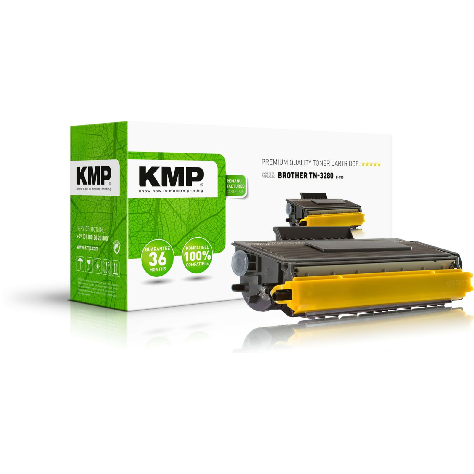 KMP B-T30 Black Toner Compatible with Bredher TN-3280