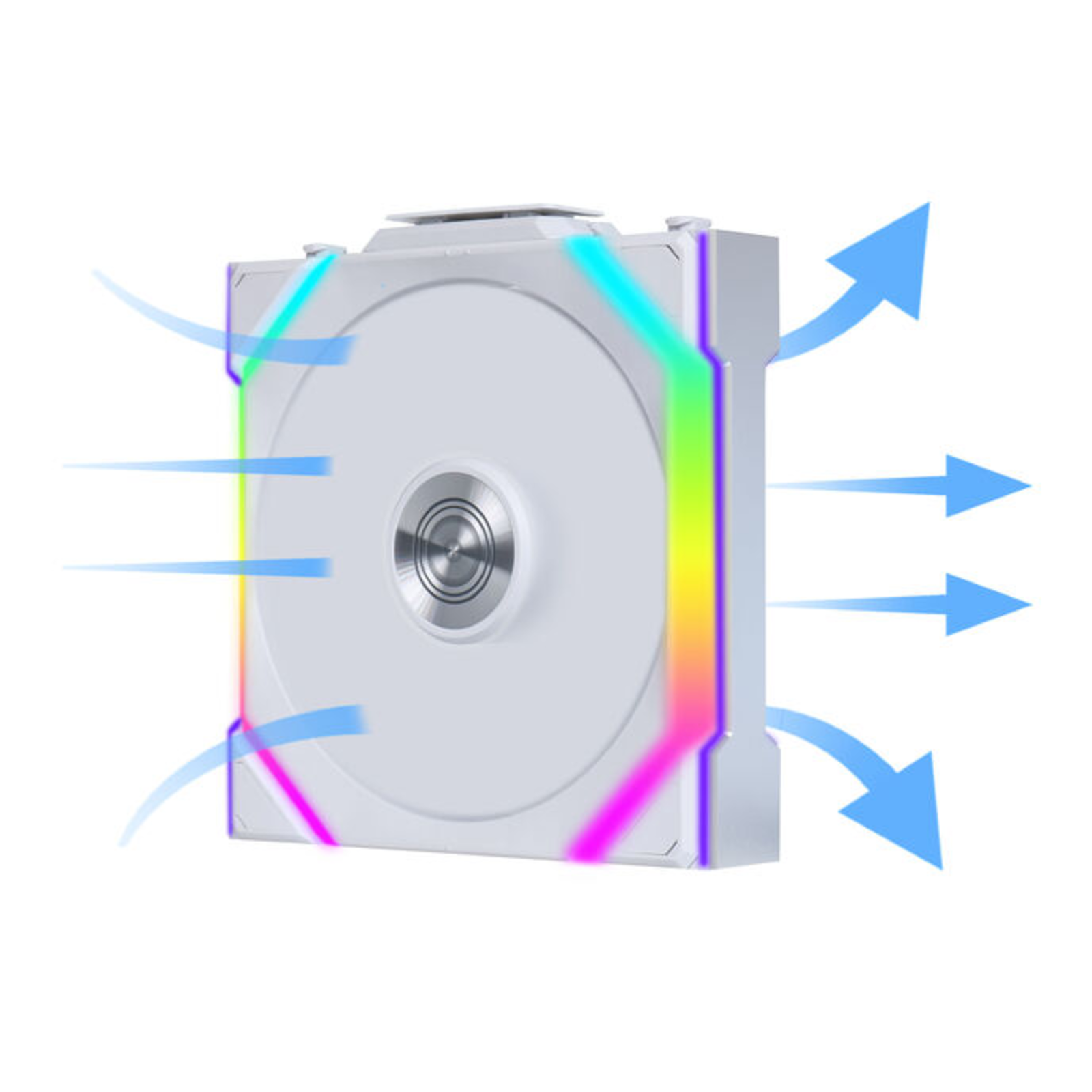 Lian Li UNI FAN SL Wireless 120 ARGB White Housing Fan