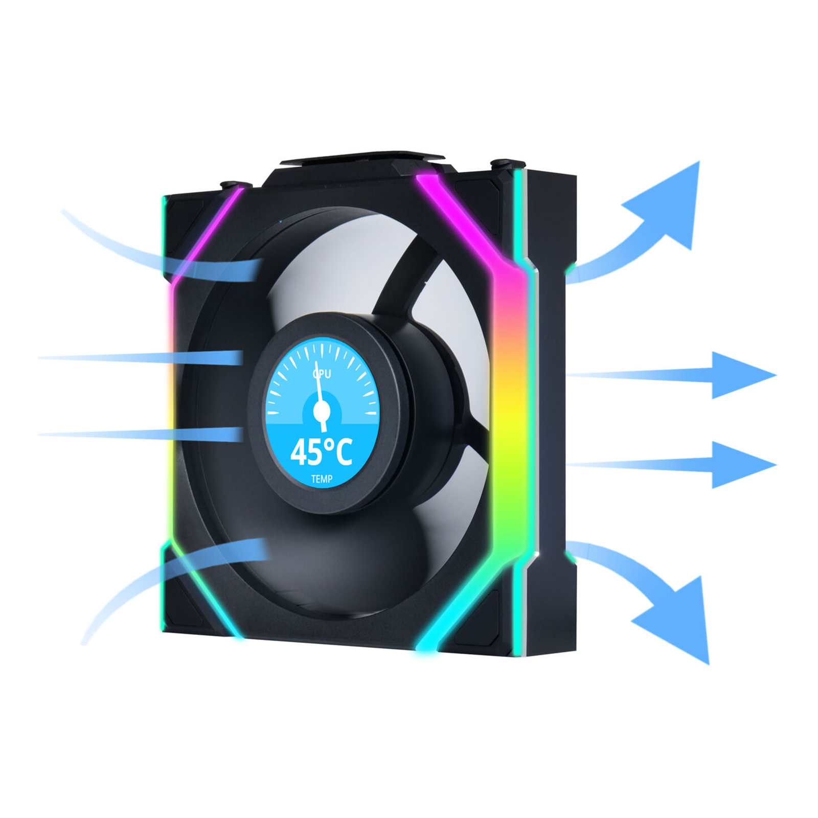 Lian Li UNI FAN SL Wireless LCD 120 ARGB Housing Fan
