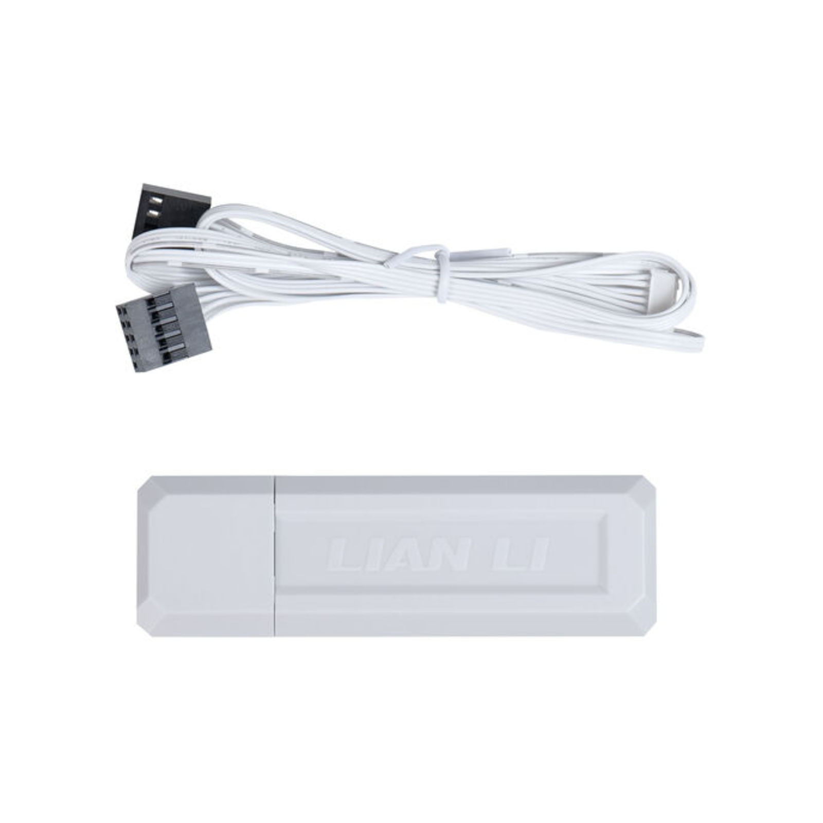 Lian Li UNI FAN SL Wireless LCD 120 ARGB White 3-pack Housing Fan