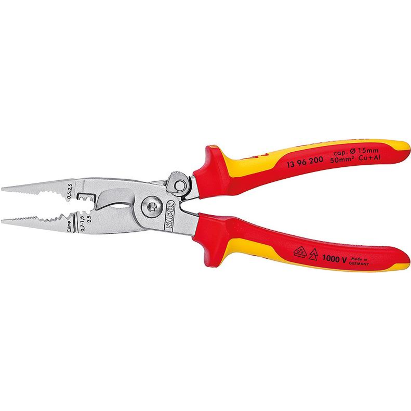 KNIPEX Multifunction Pliers Insulated 200
