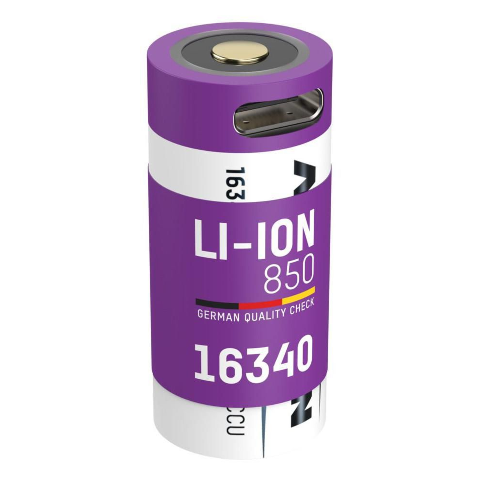 Ansmann 16340 Li-ion Rechargeable Battery 850 MAh 3.6 V Micro USB Input 1300-0015