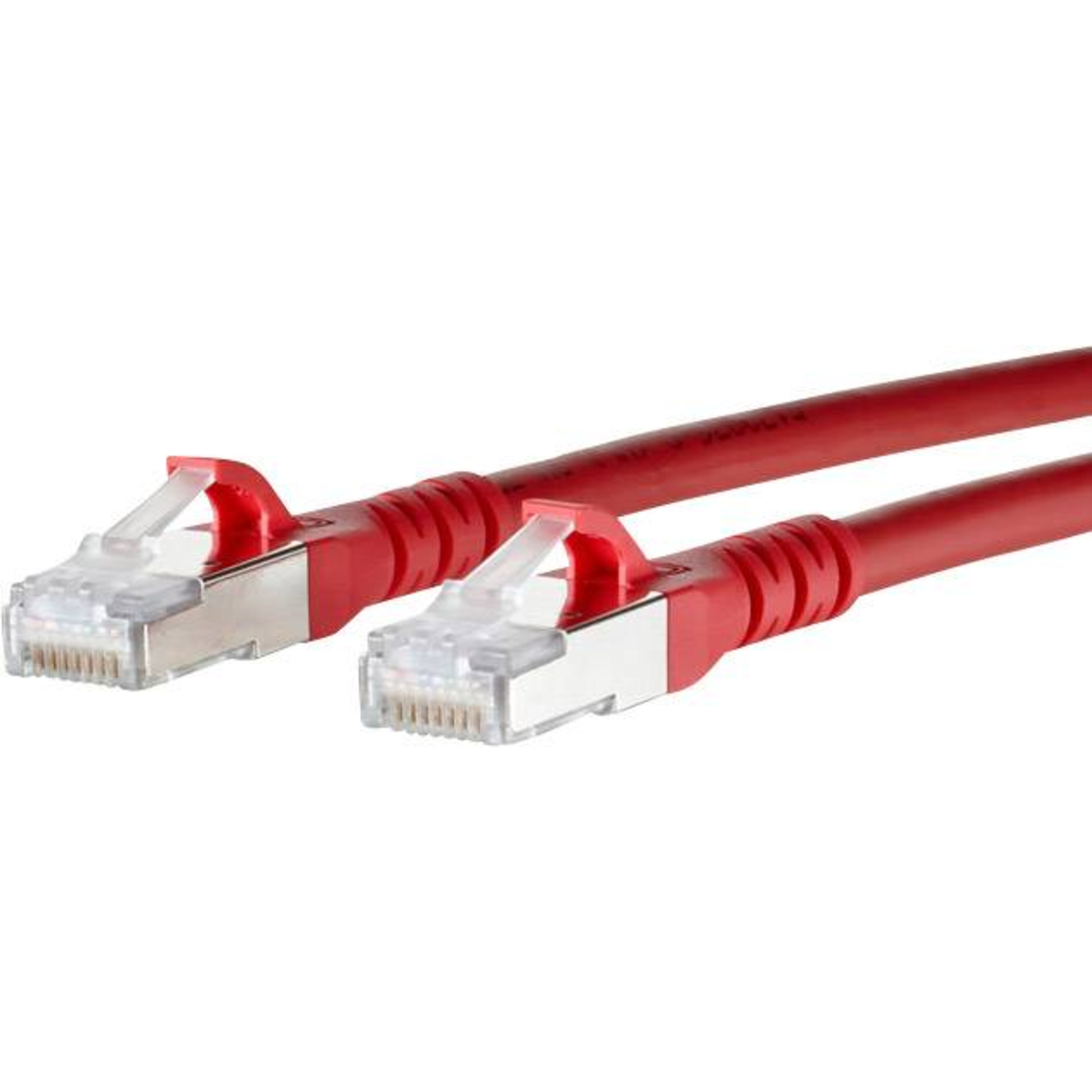 METZ CONNECT BTR NETCOM Cat6A 0.5m 0.5m Cat6a Red Network Cable (1308450566-E)
