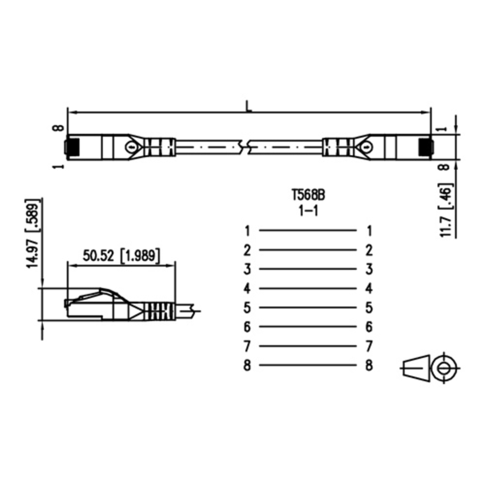 METZ CONNECT Cat.6A 10 M Cat6a S/FTP (S-STP) RJ-45 RJ-45
